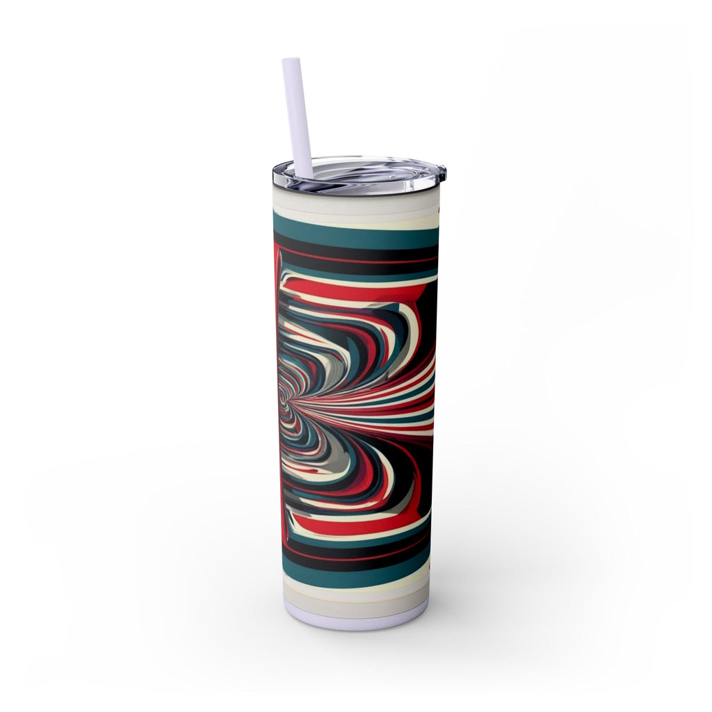 Skinny Tumbler with Straw – 20 oz Stainless Steel Cup
