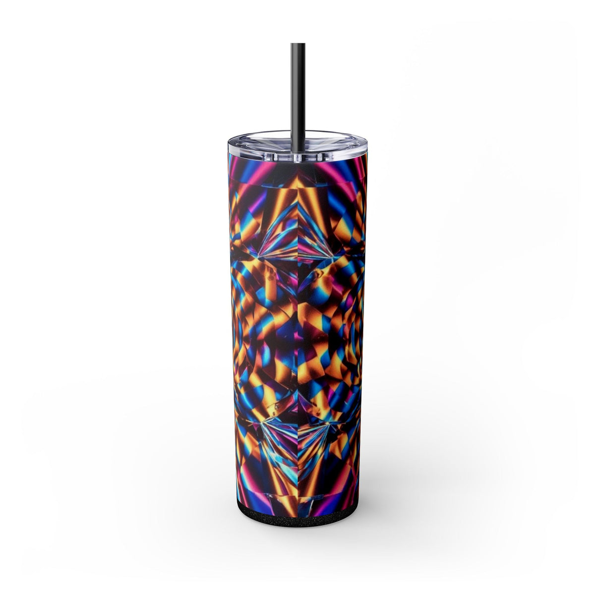 Skinny Tumbler with Straw – 20 oz Stainless Steel Cup