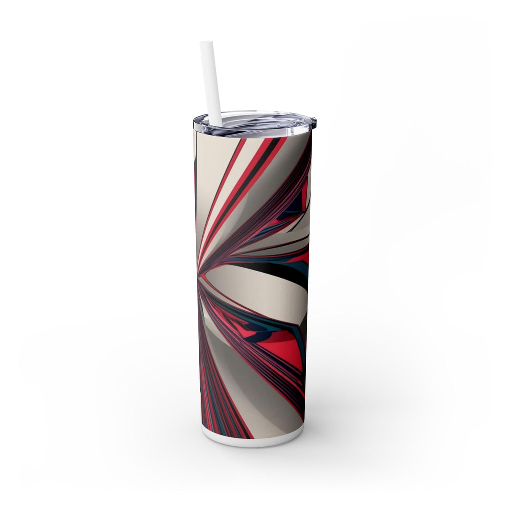 Skinny Tumbler with Straw – 20 oz Stainless Steel Cup