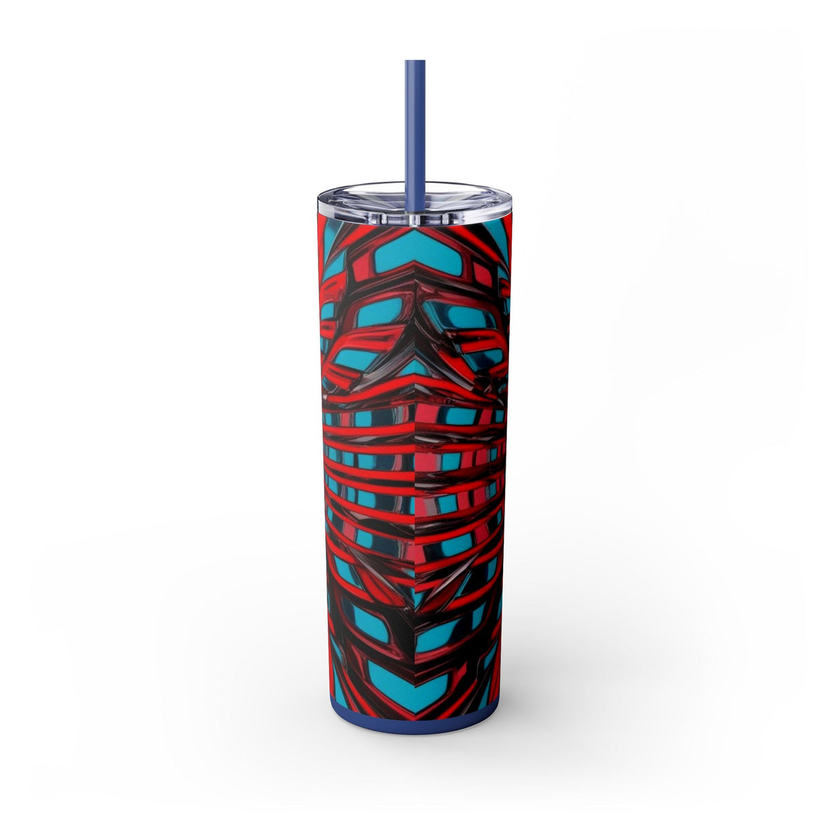 Skinny Tumbler with Straw – 20 oz Stainless Steel Cup