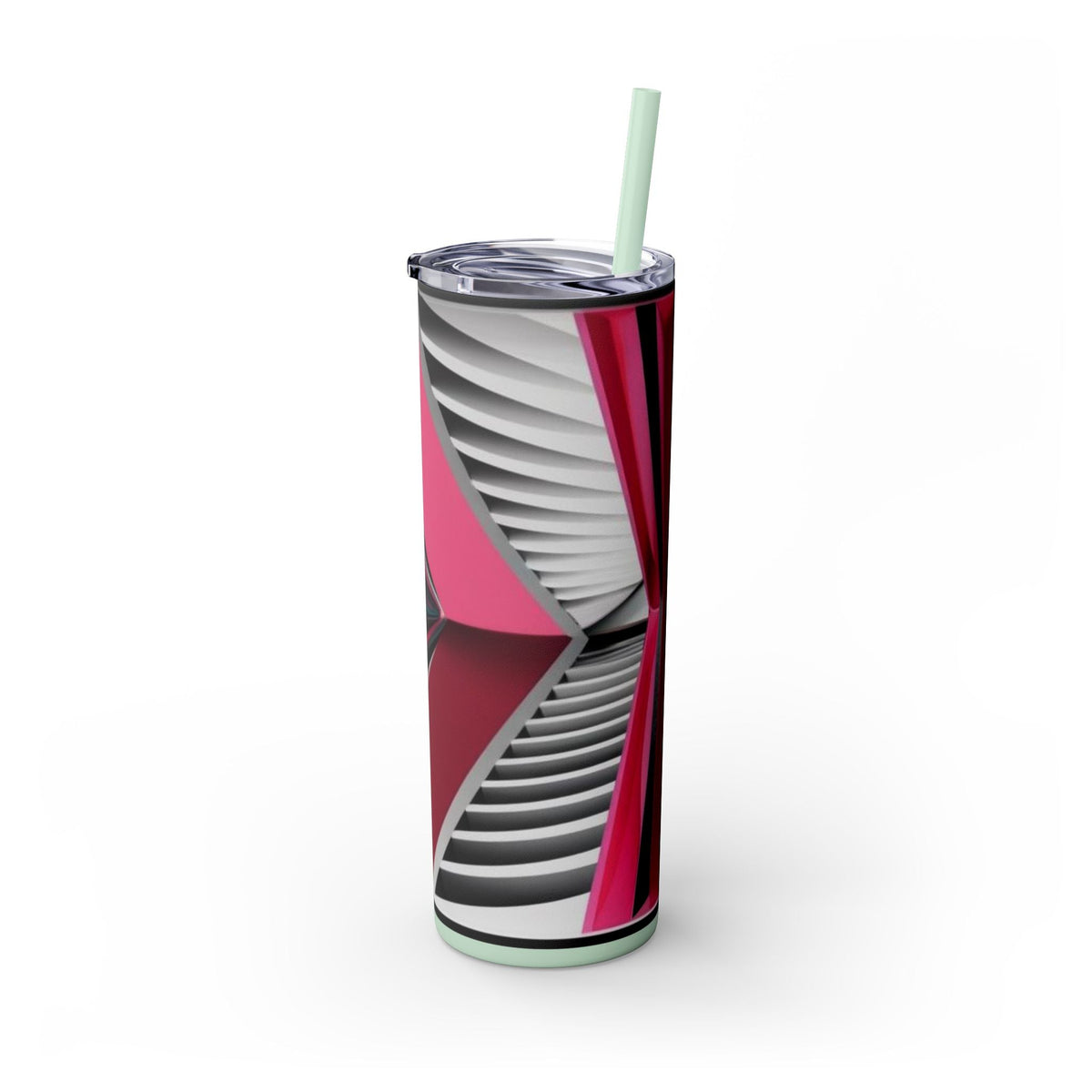 Skinny Tumbler with Straw – 20 oz Stainless Steel Cup