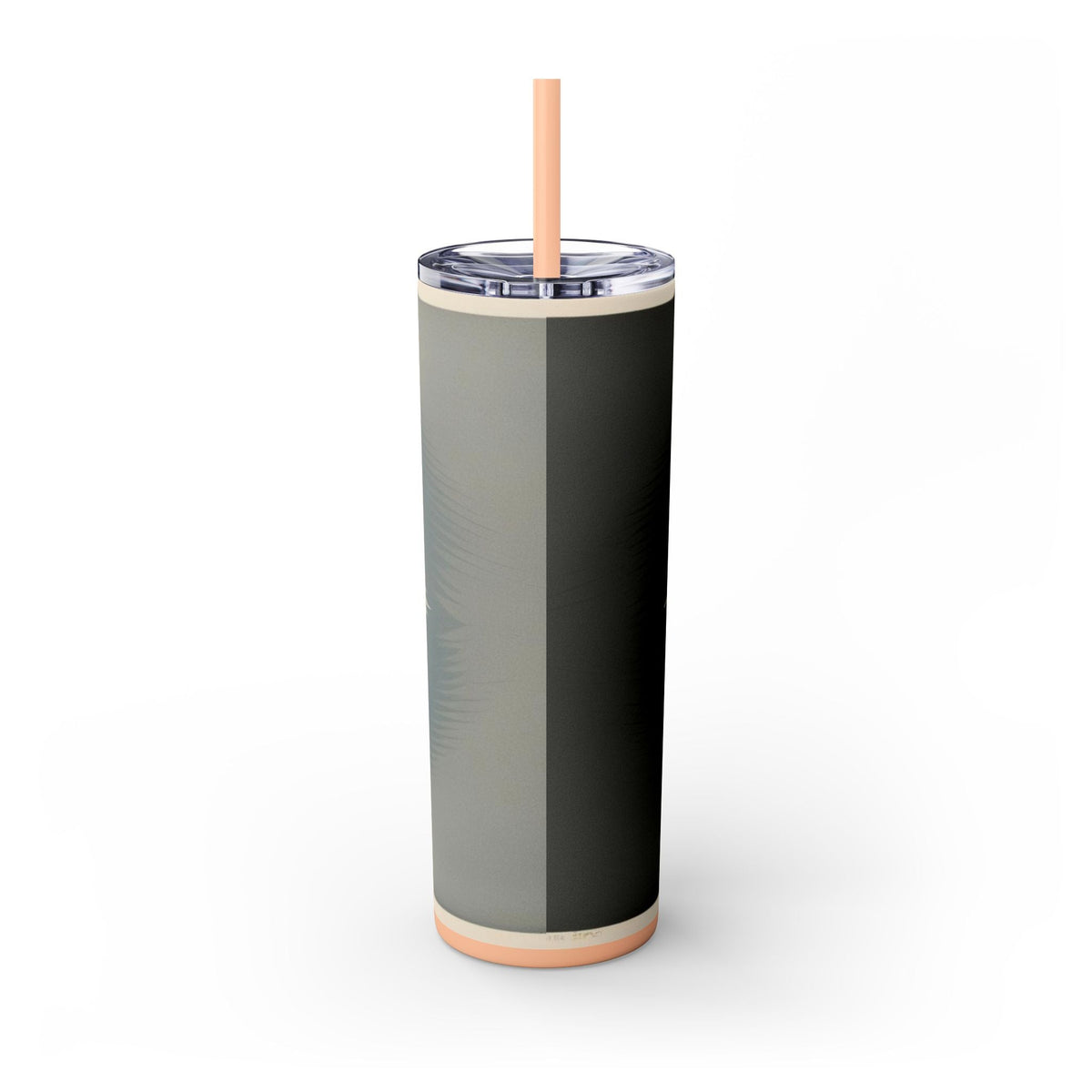 Skinny Tumbler with Straw – 20 oz Stainless Steel Cup