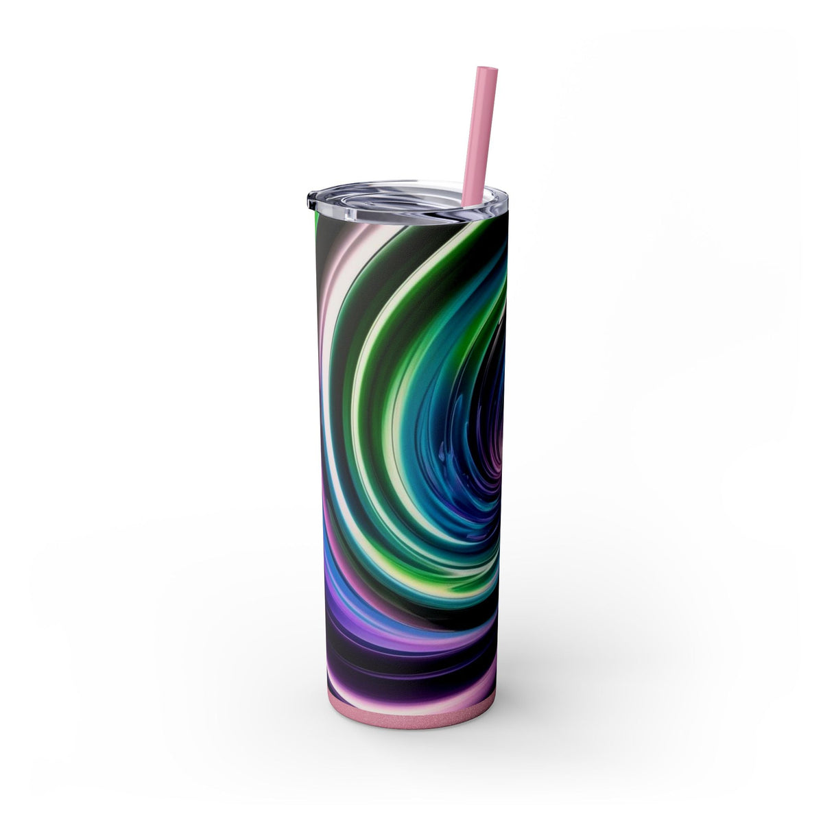 Skinny Tumbler with Straw – 20 oz Stainless Steel Cup