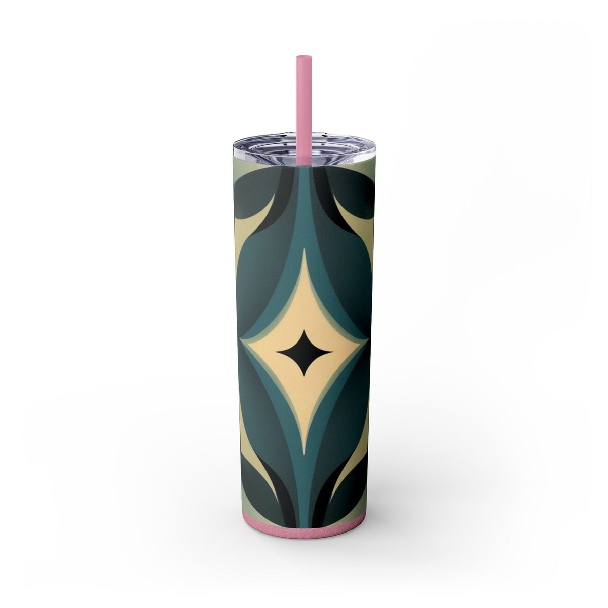 Skinny Tumbler with Straw – 20 oz Stainless Steel Cup