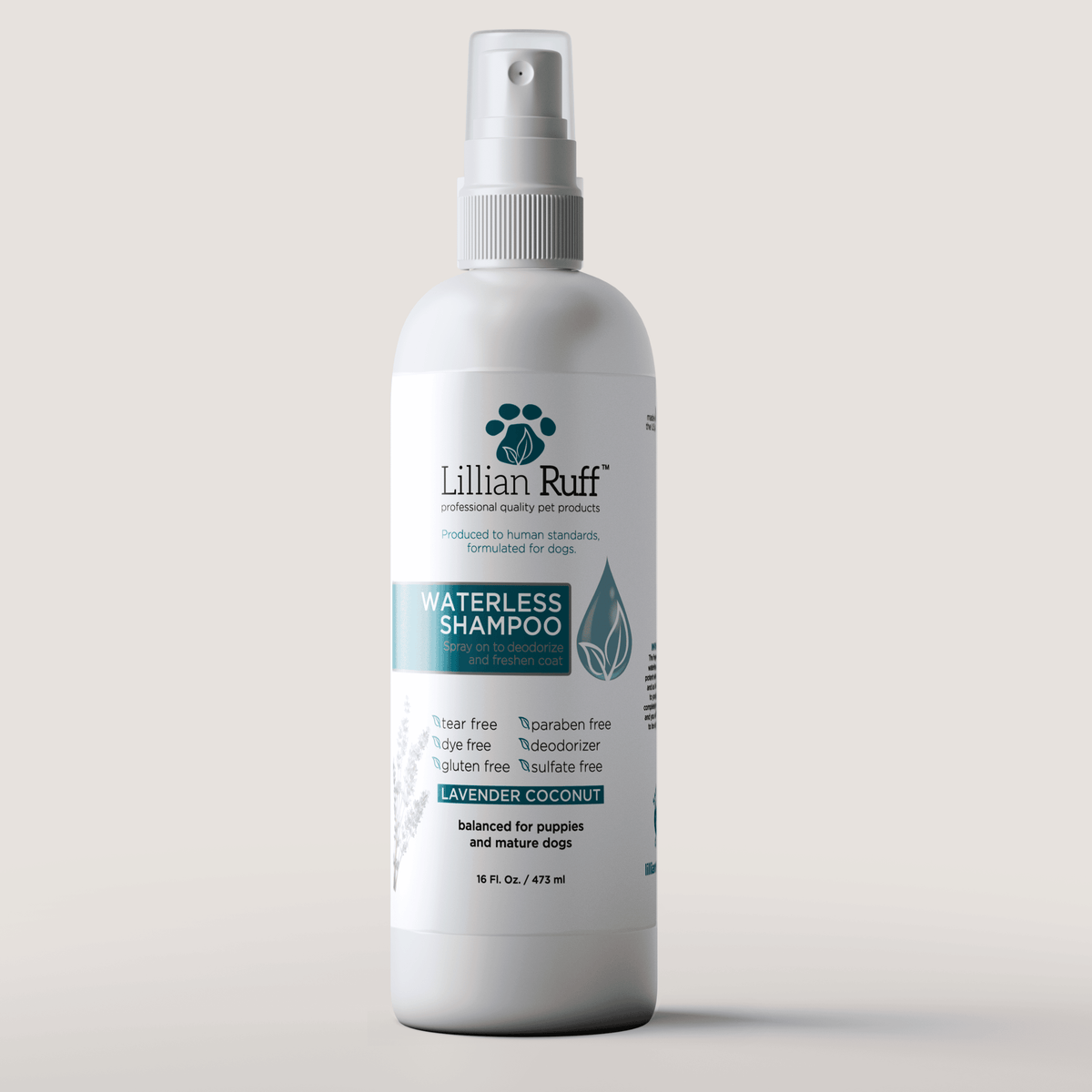 Waterless Shampoo - Lavender Coconut