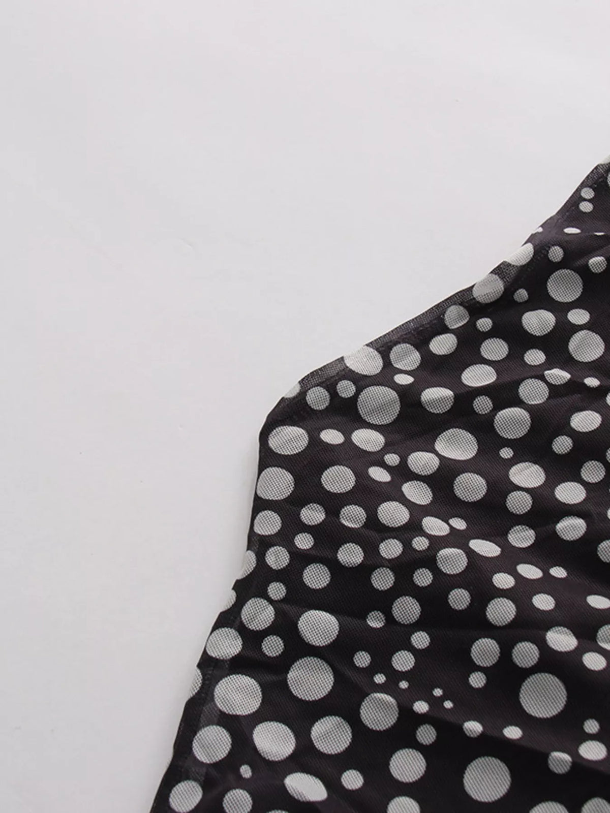 Halter Neck Polka Dot Maxi Dress
