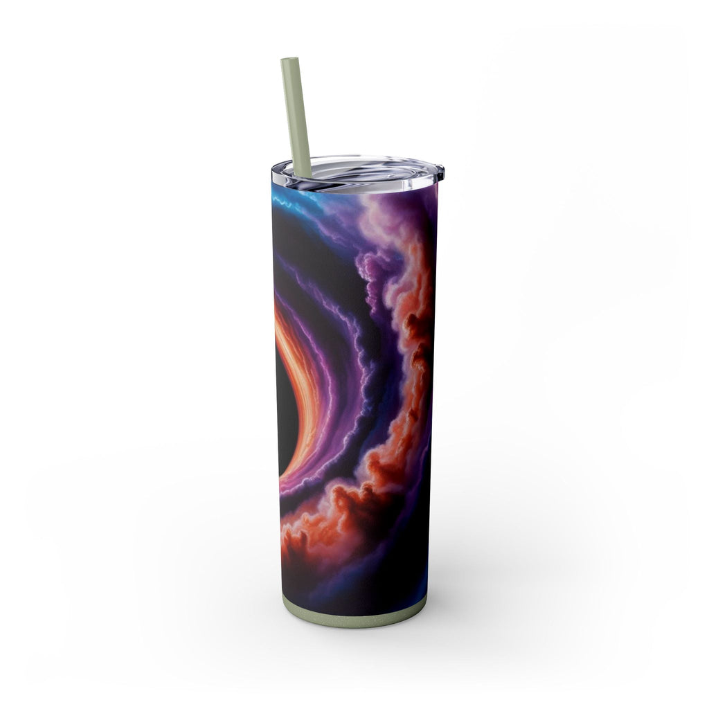 Skinny Tumbler with Straw – 20 oz Stainless Steel Cup