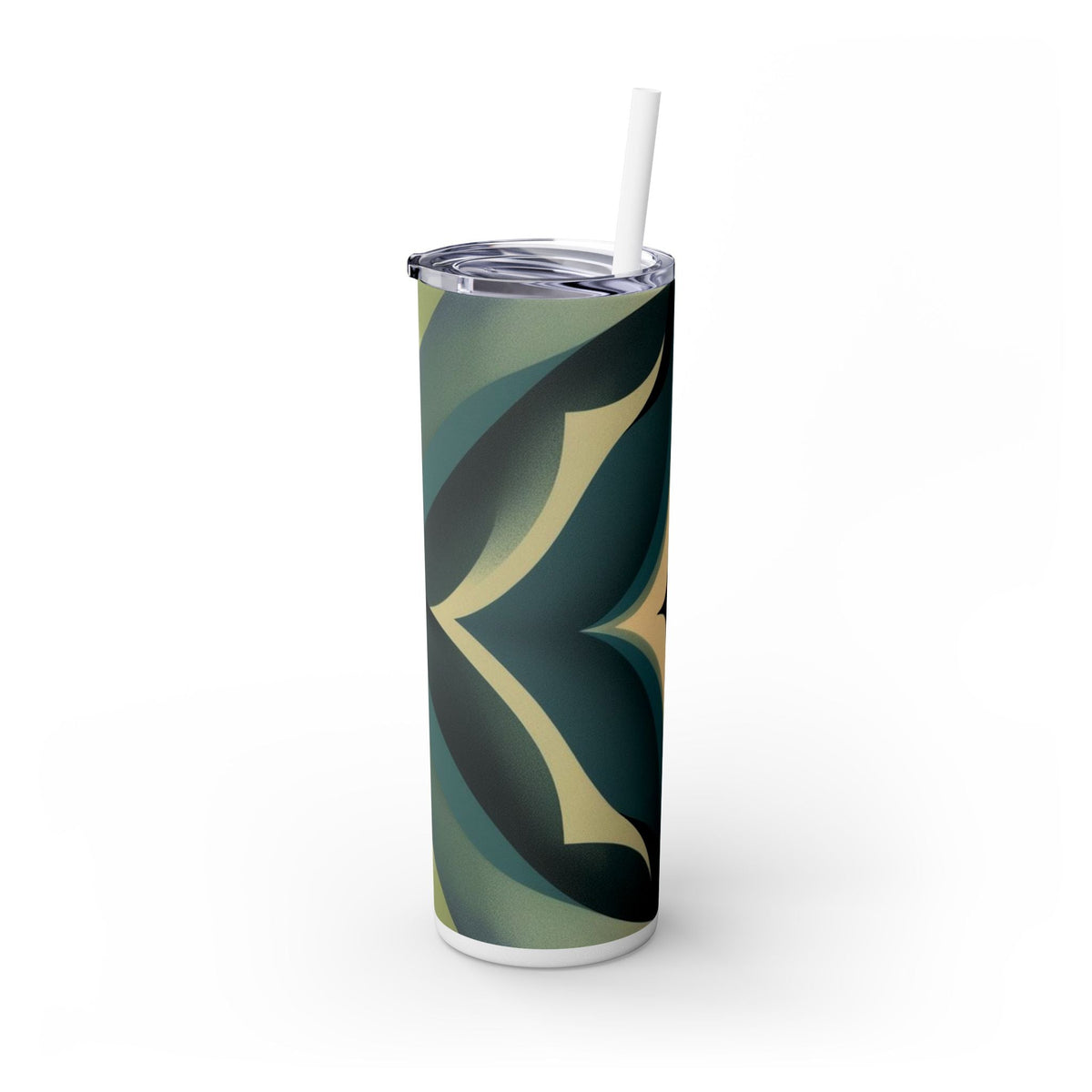 Skinny Tumbler with Straw – 20 oz Stainless Steel Cup