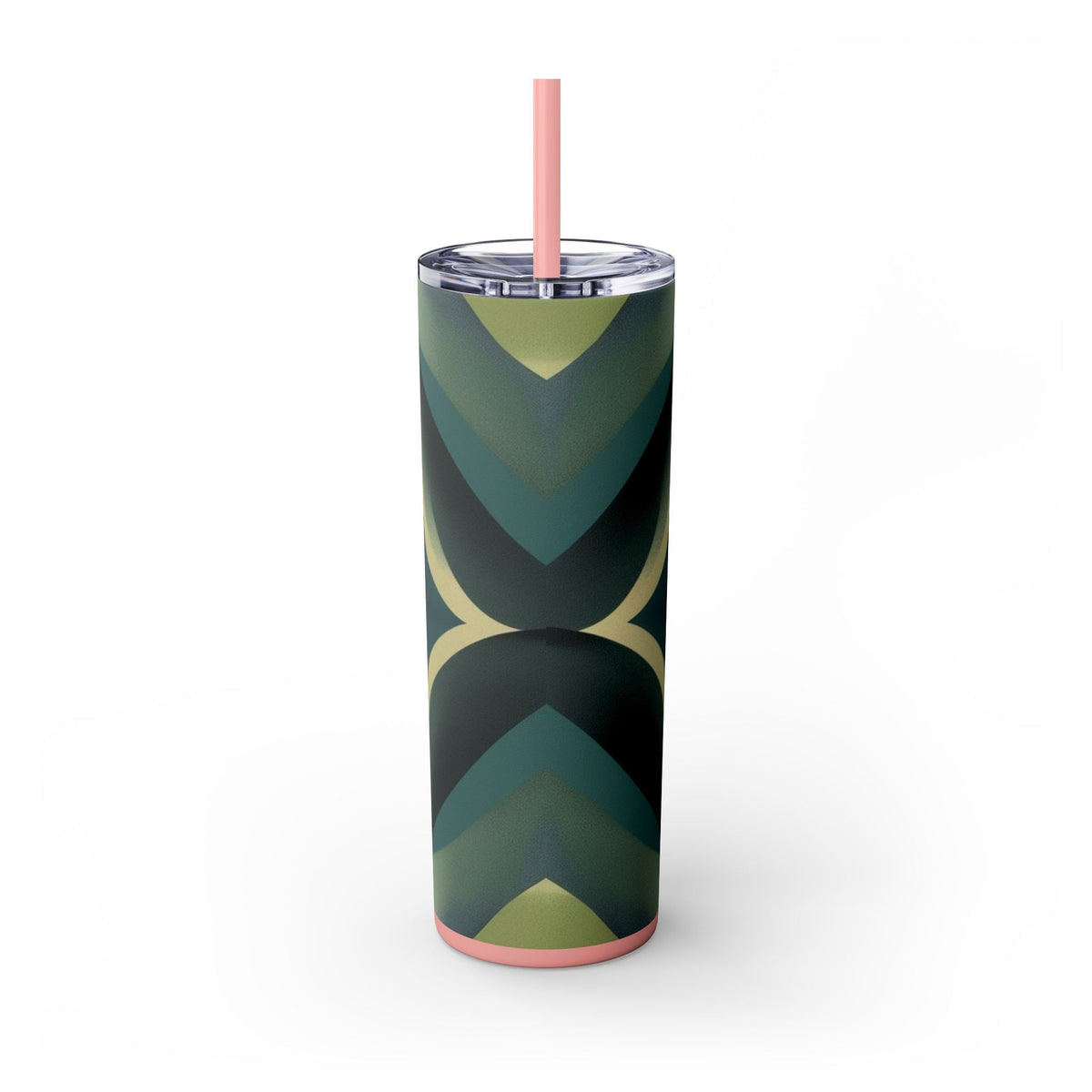 Skinny Tumbler with Straw – 20 oz Stainless Steel Cup