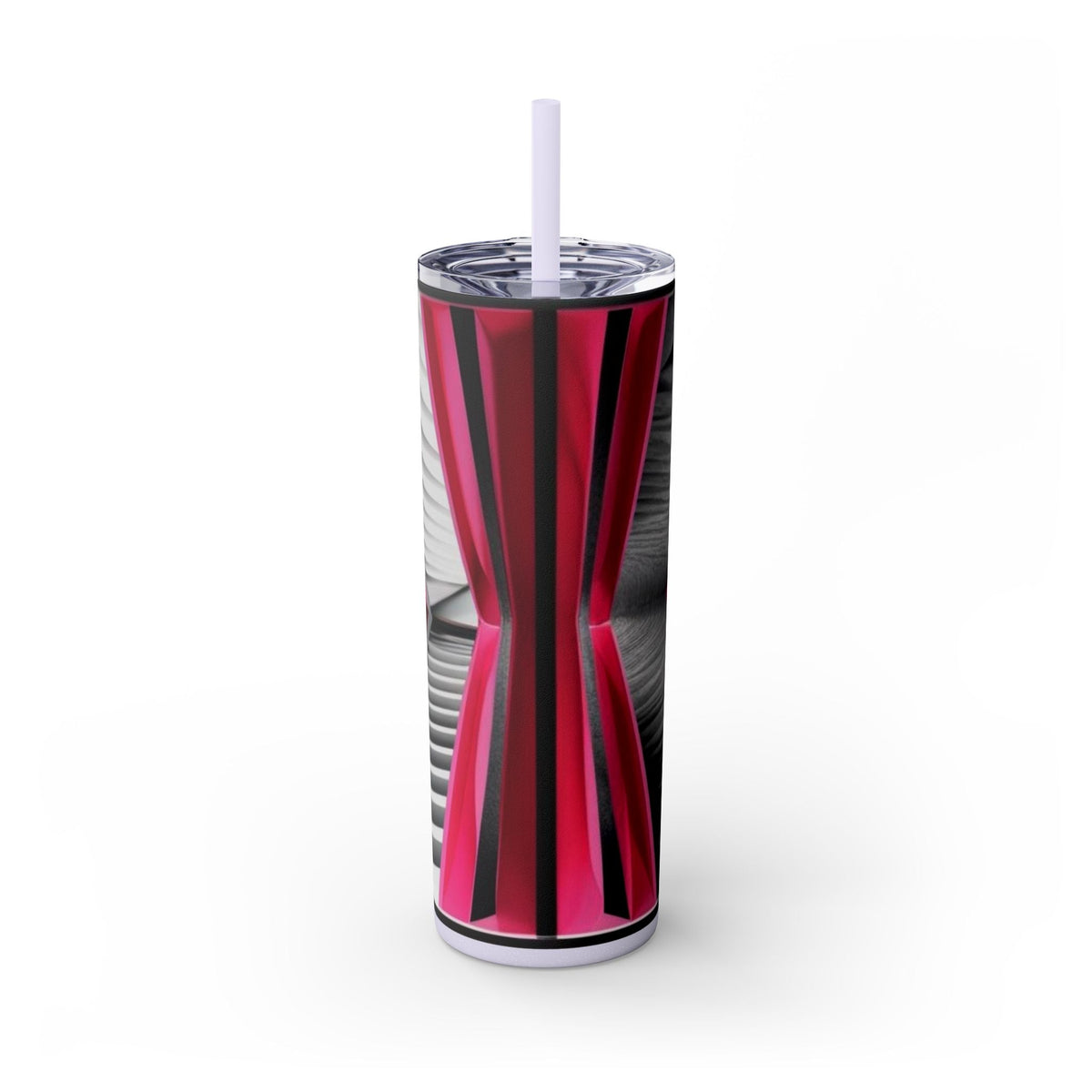 Skinny Tumbler with Straw – 20 oz Stainless Steel Cup