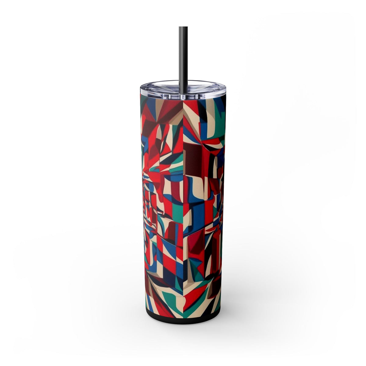 Skinny Tumbler with Straw – 20 oz Stainless Steel Cup