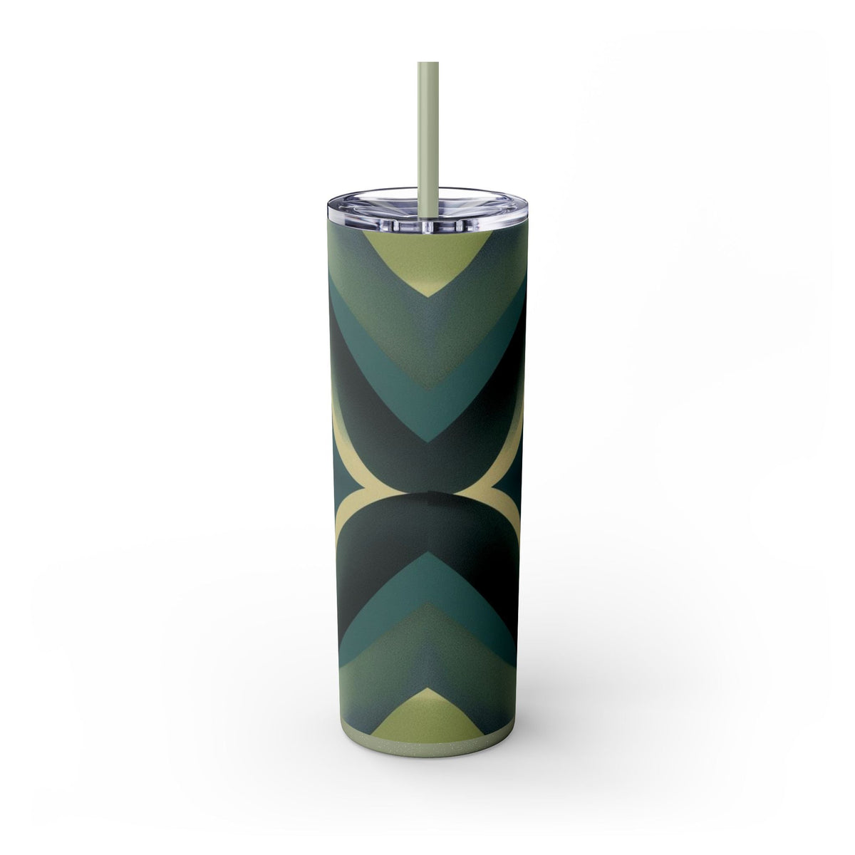 Skinny Tumbler with Straw – 20 oz Stainless Steel Cup