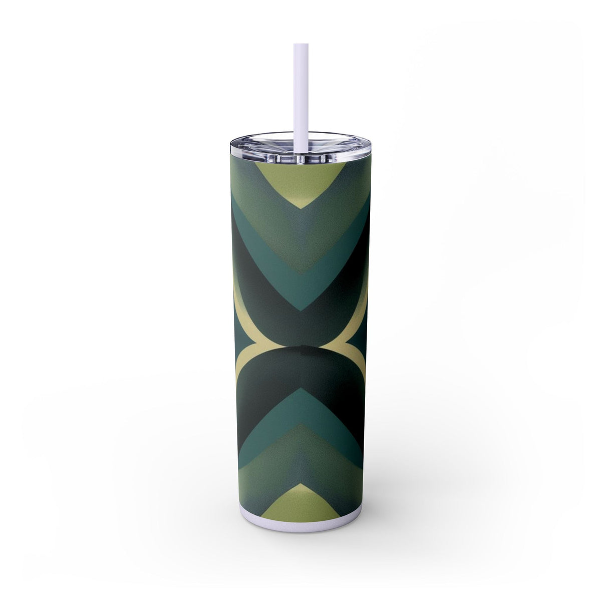 Skinny Tumbler with Straw – 20 oz Stainless Steel Cup