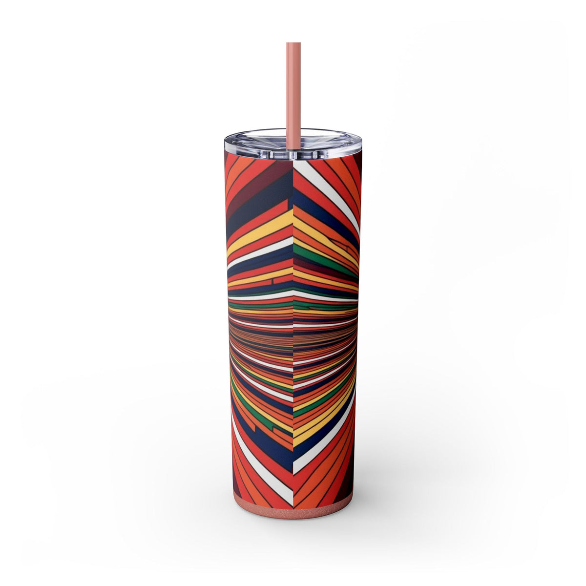 Skinny Tumbler with Straw – 20 oz Stainless Steel Cup