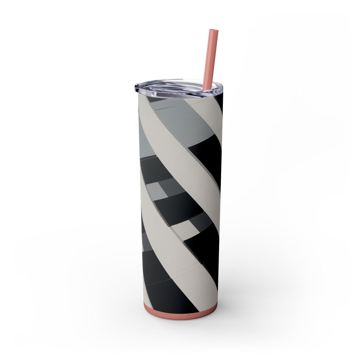 Skinny Tumbler with Straw – 20 oz Stainless Steel Cup
