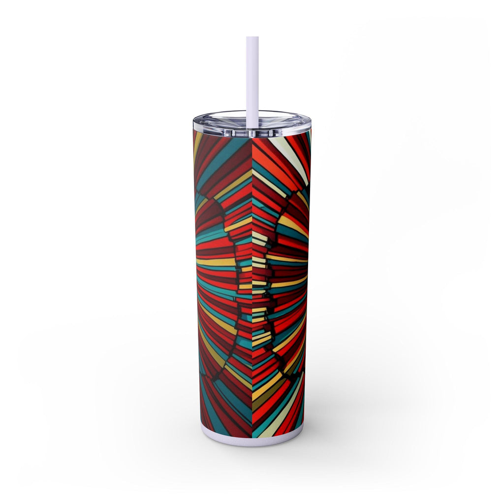 Skinny Tumbler with Straw – 20 oz Stainless Steel Cup