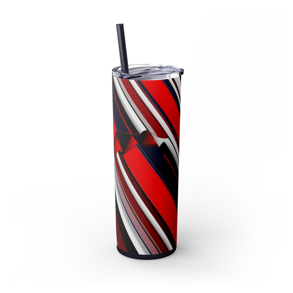 Skinny Tumbler with Straw – 20 oz Stainless Steel Cup