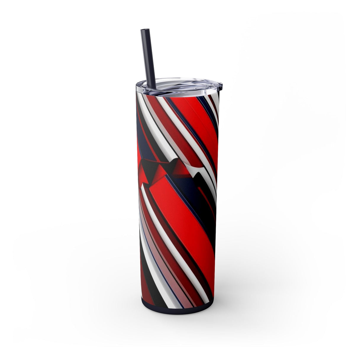 Skinny Tumbler with Straw – 20 oz Stainless Steel Cup