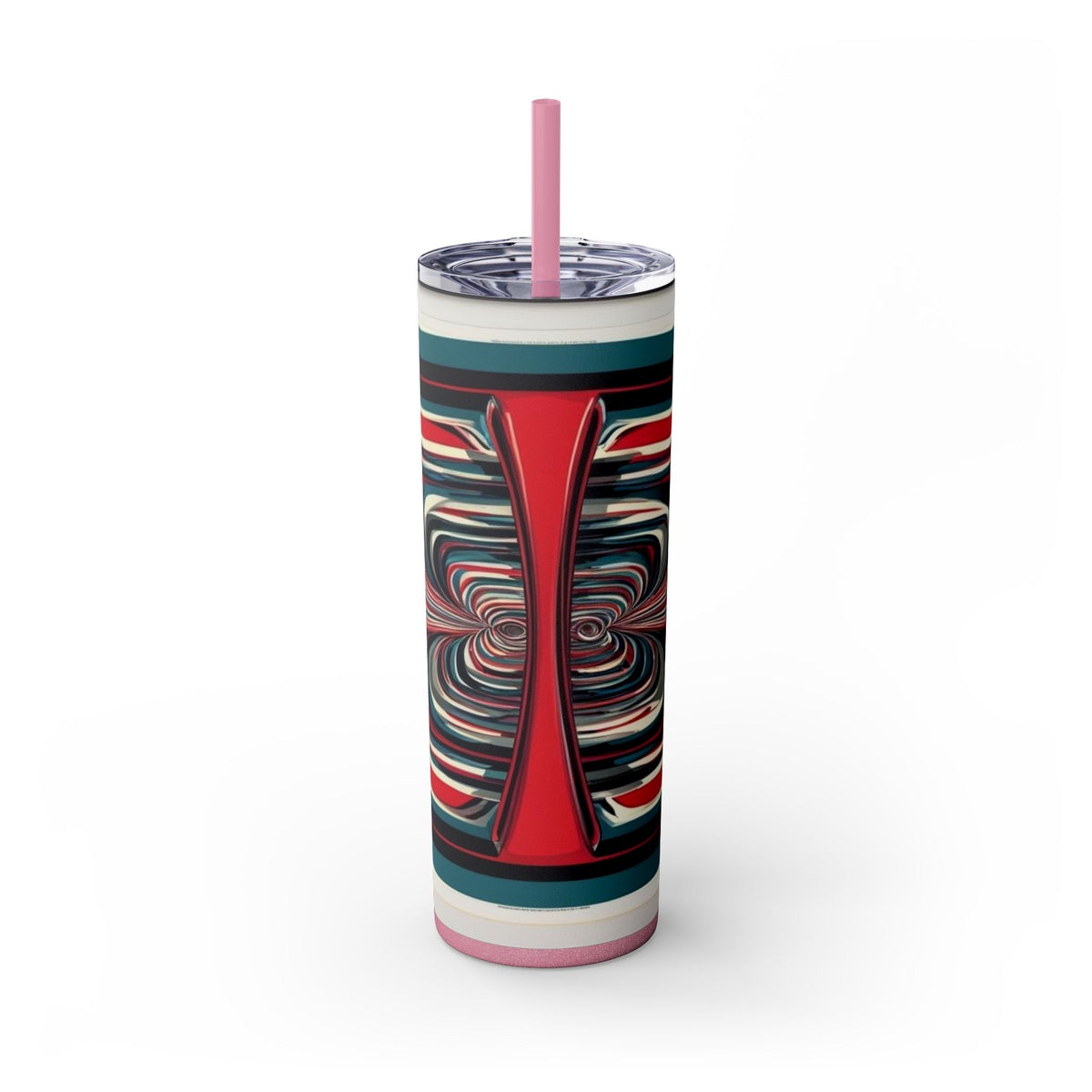 Skinny Tumbler with Straw – 20 oz Stainless Steel Cup