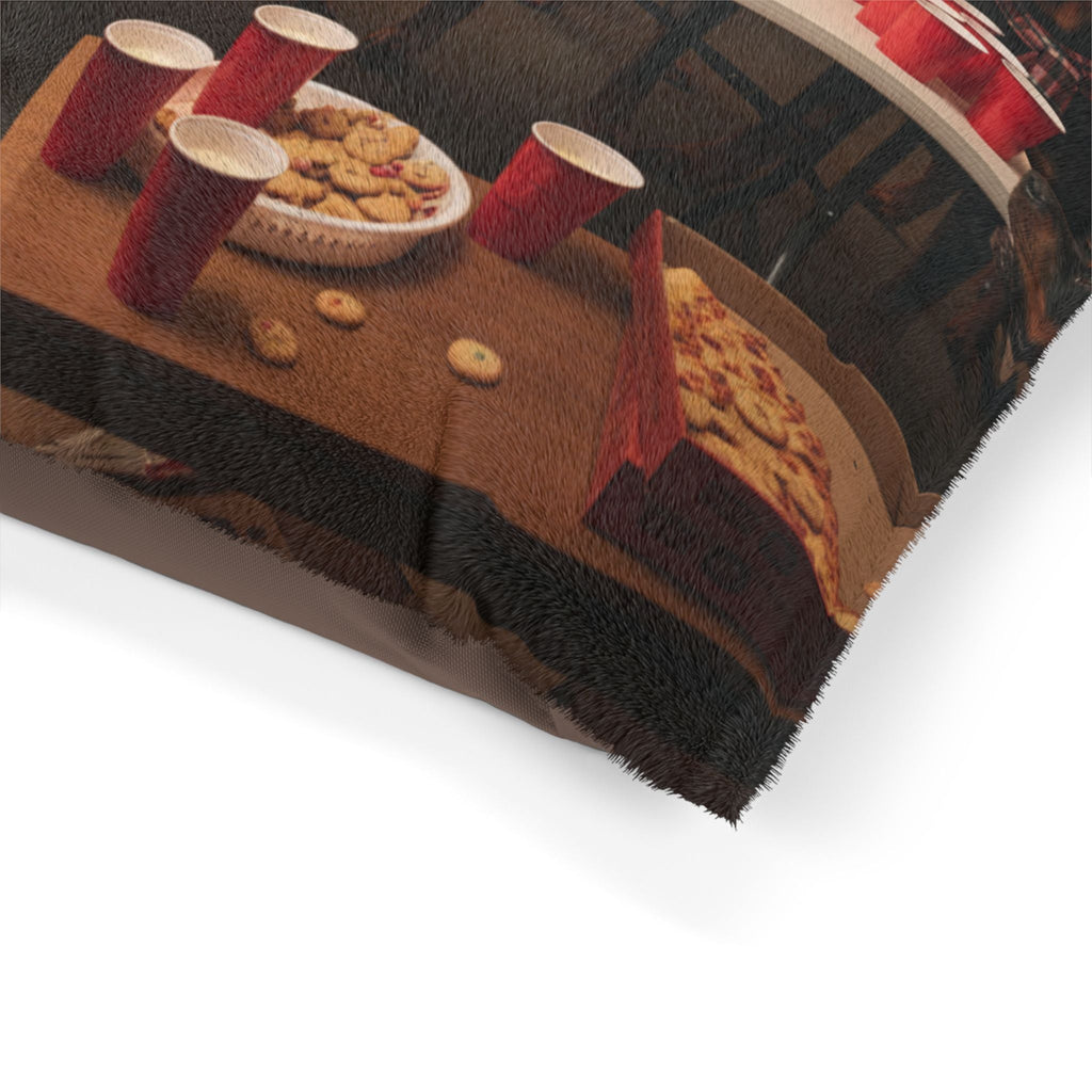Rottweiler Holiday Party Pet Bed