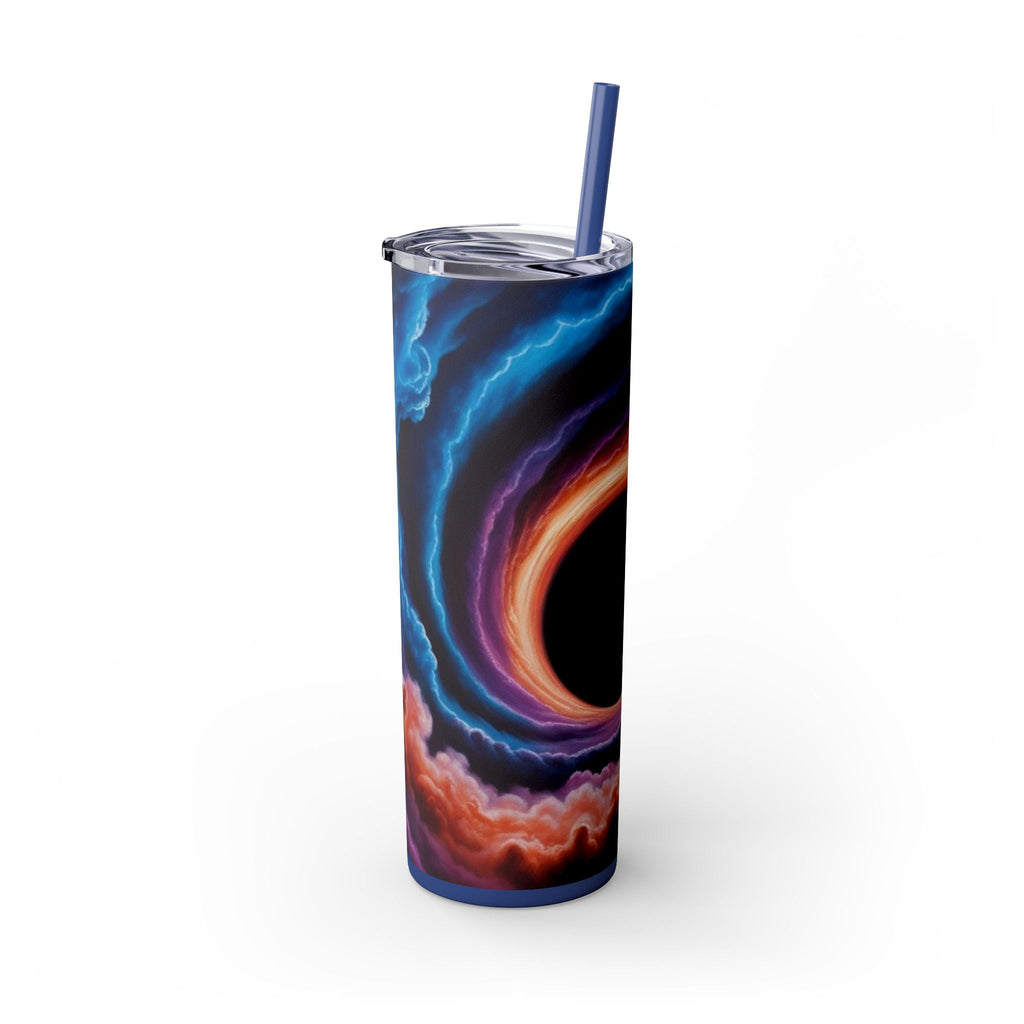 Skinny Tumbler with Straw – 20 oz Stainless Steel Cup