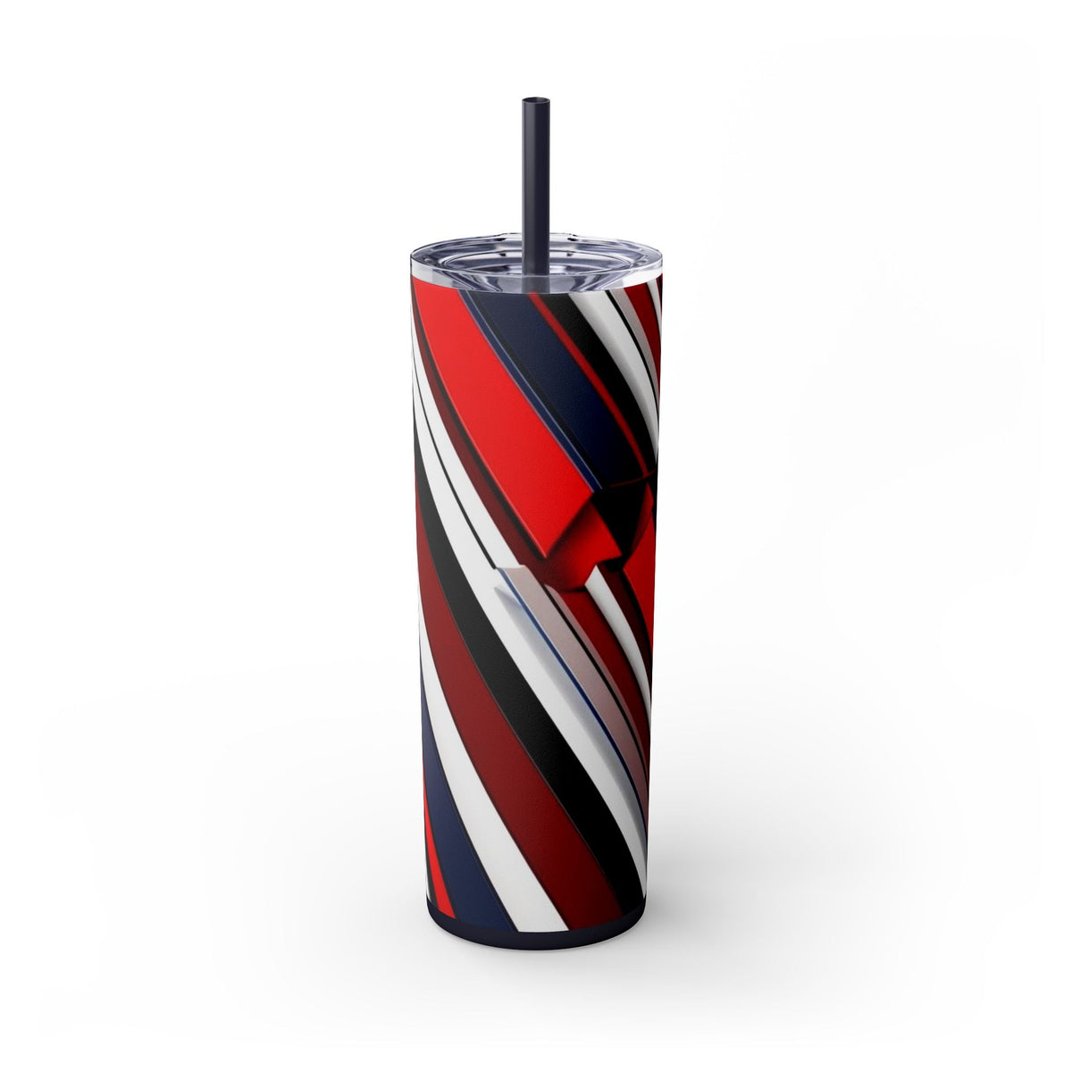 Skinny Tumbler with Straw – 20 oz Stainless Steel Cup