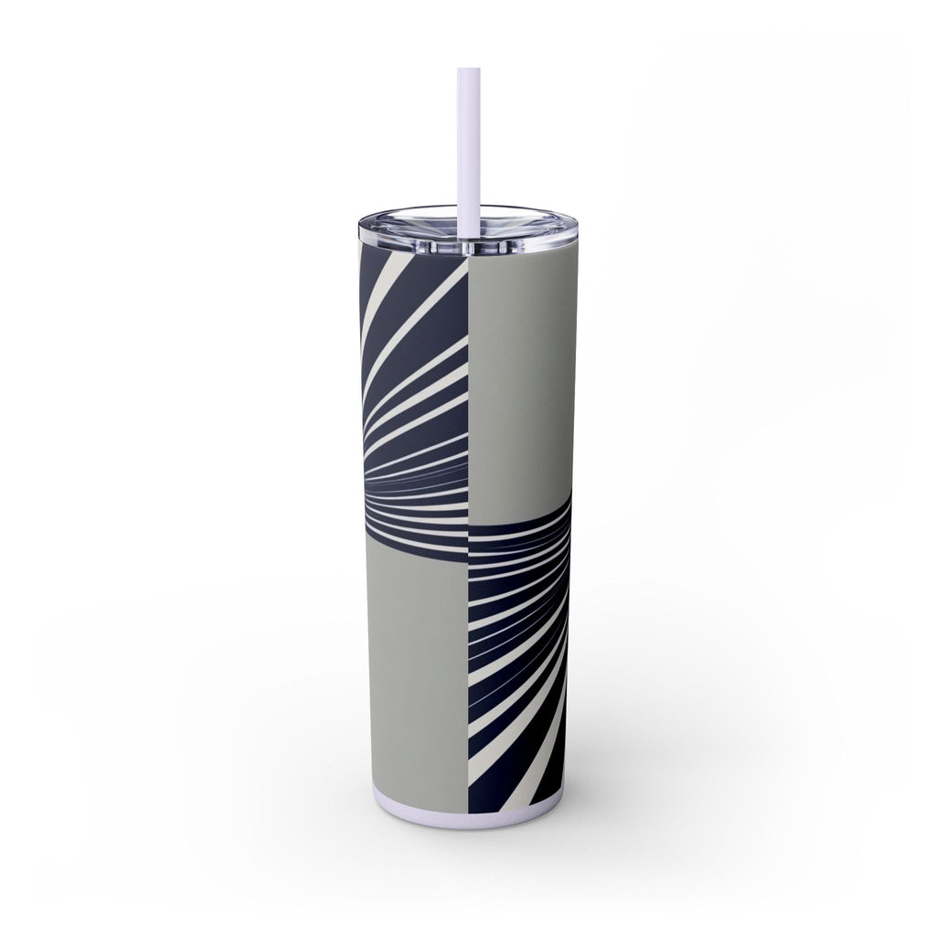 Skinny Tumbler with Straw – 20 oz Stainless Steel Cup