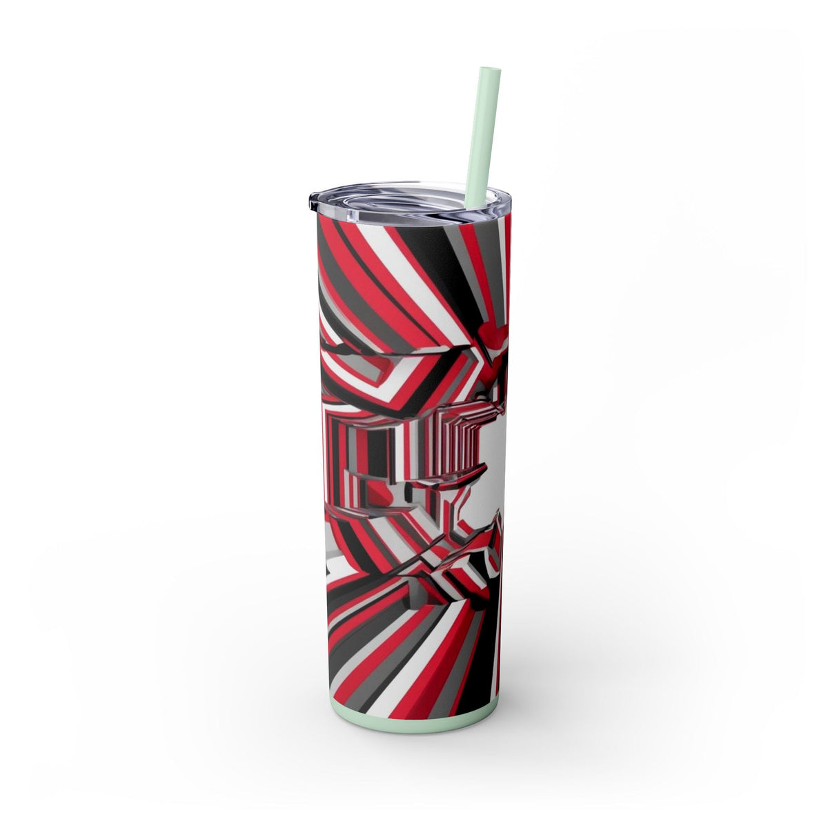 Skinny Tumbler with Straw – 20 oz Stainless Steel Cup