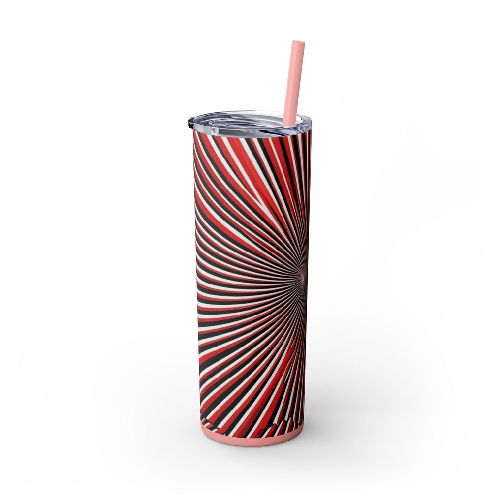 Skinny Tumbler with Straw – 20 oz Stainless Steel Cup