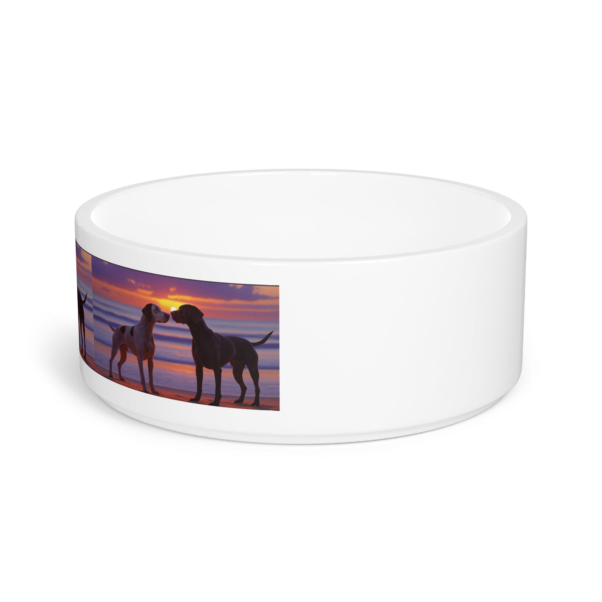 Ceramic Pet Bowl – 16 oz Dog Feeding Bowl