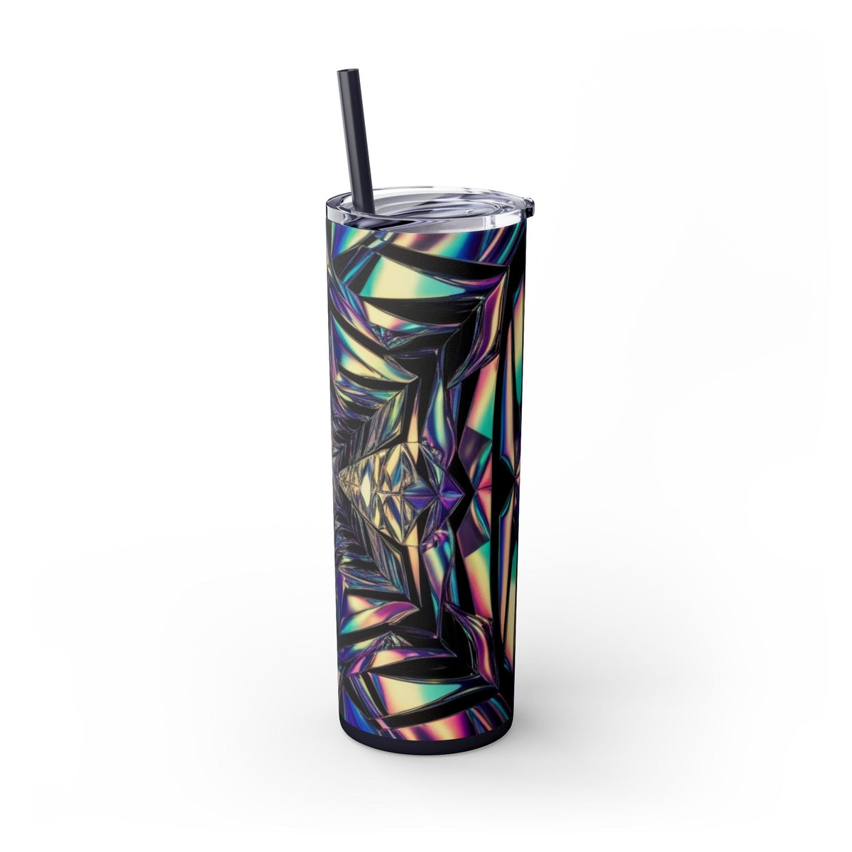 Skinny Tumbler with Straw – 20 oz Stainless Steel Cup