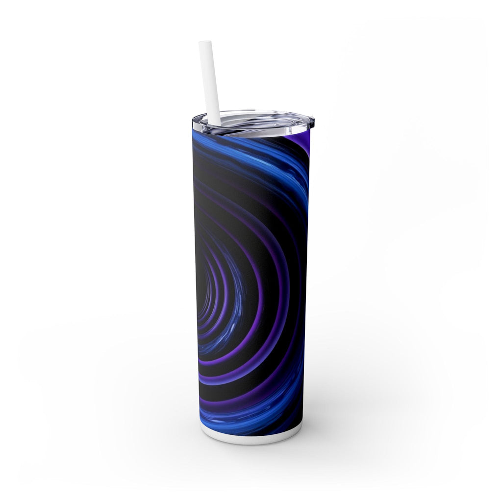 Skinny Tumbler with Straw – 20 oz Stainless Steel Cup
