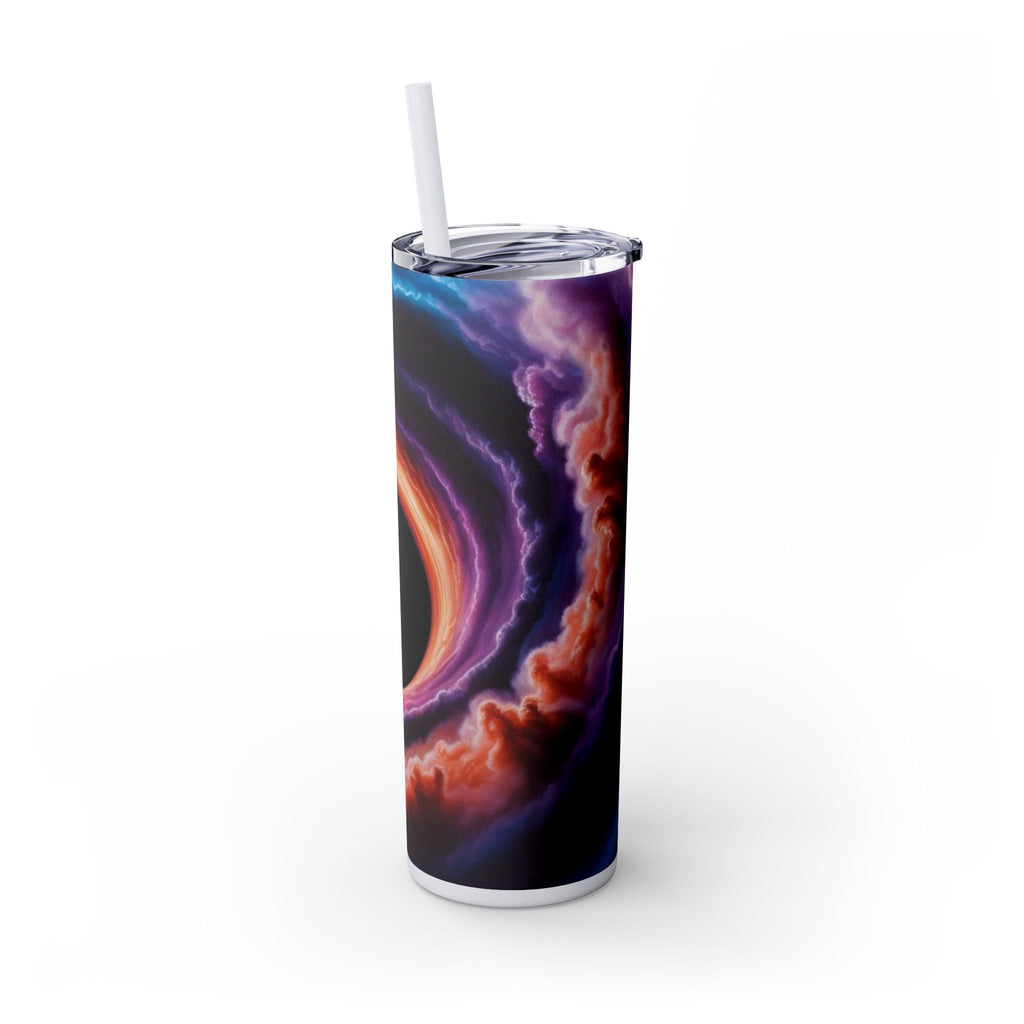 Skinny Tumbler with Straw – 20 oz Stainless Steel Cup