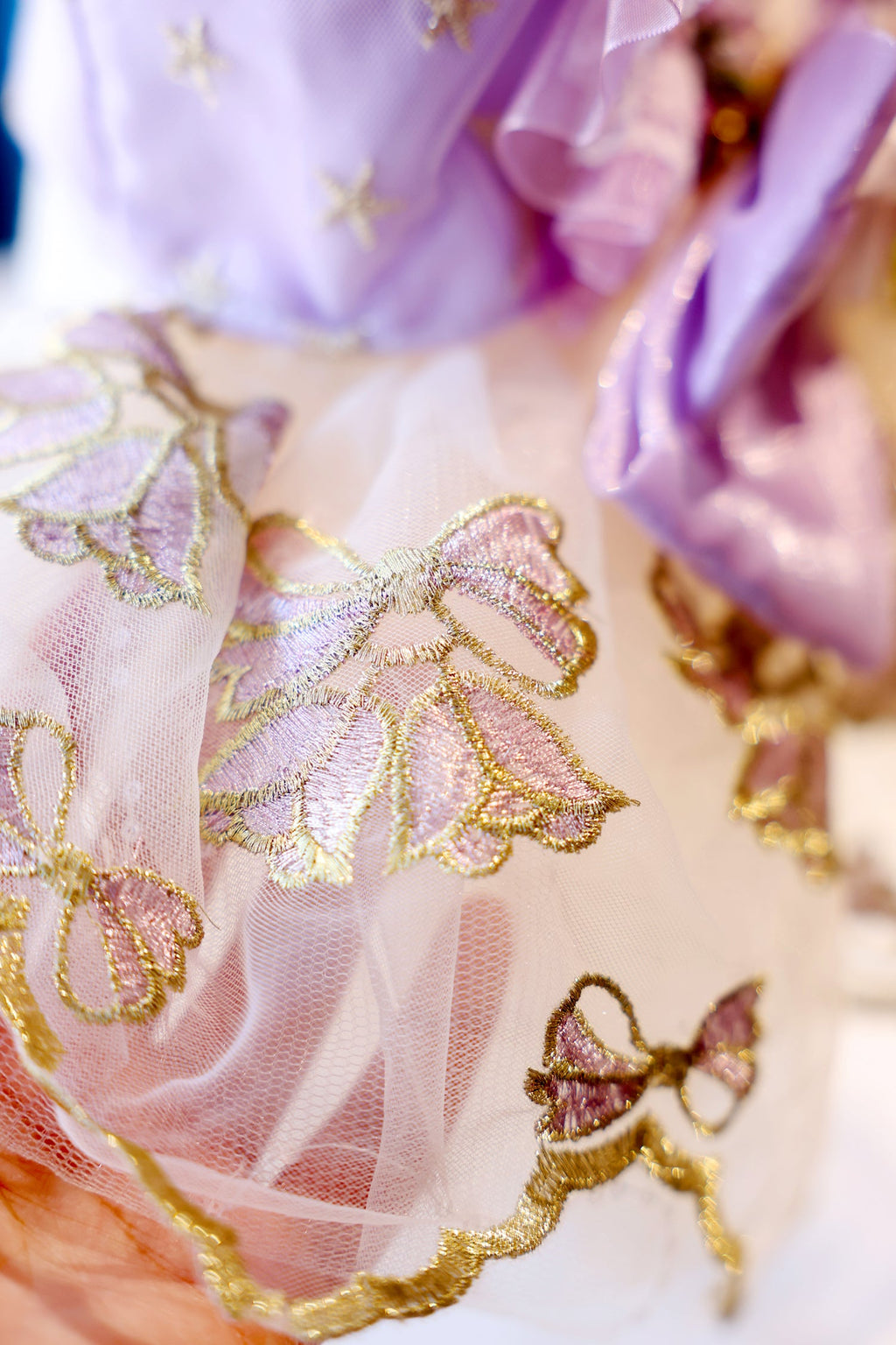 Lavender Star Princess Dog Dress