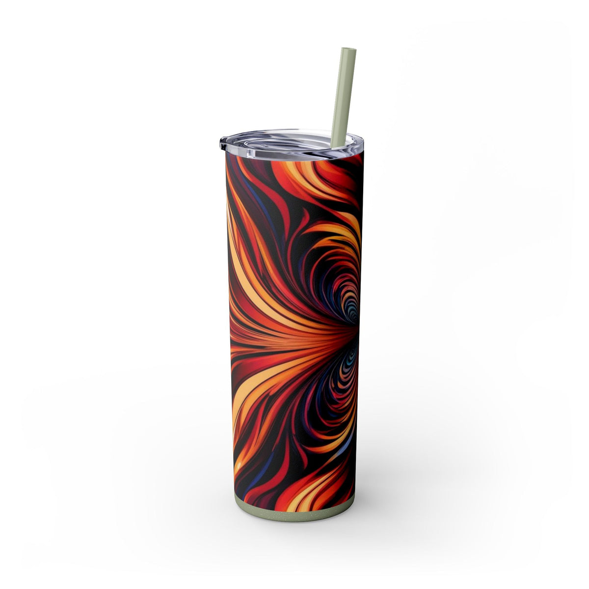 Skinny Tumbler with Straw – 20 oz Stainless Steel Cup