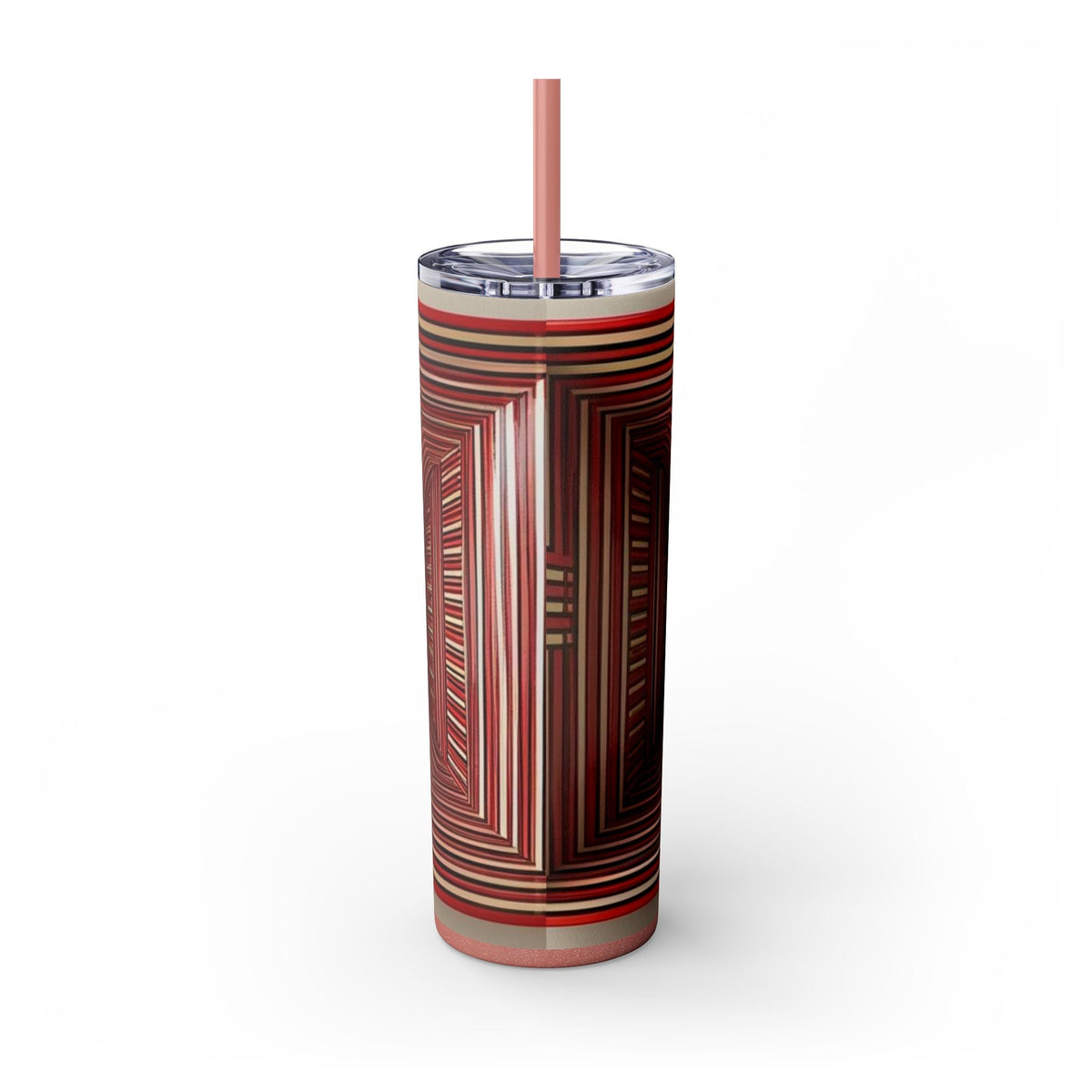 Skinny Tumbler with Straw – 20 oz Stainless Steel Cup