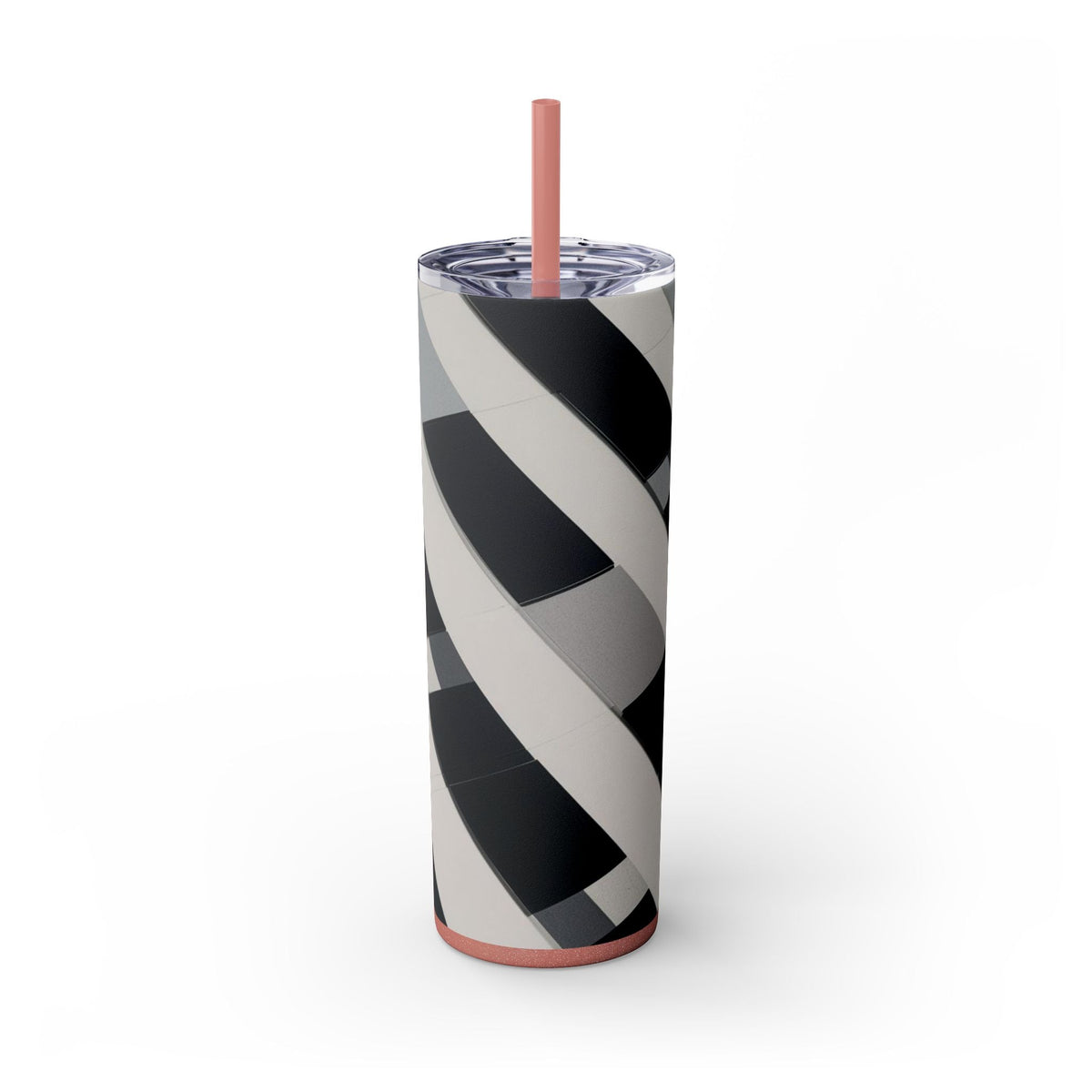 Skinny Tumbler with Straw – 20 oz Stainless Steel Cup