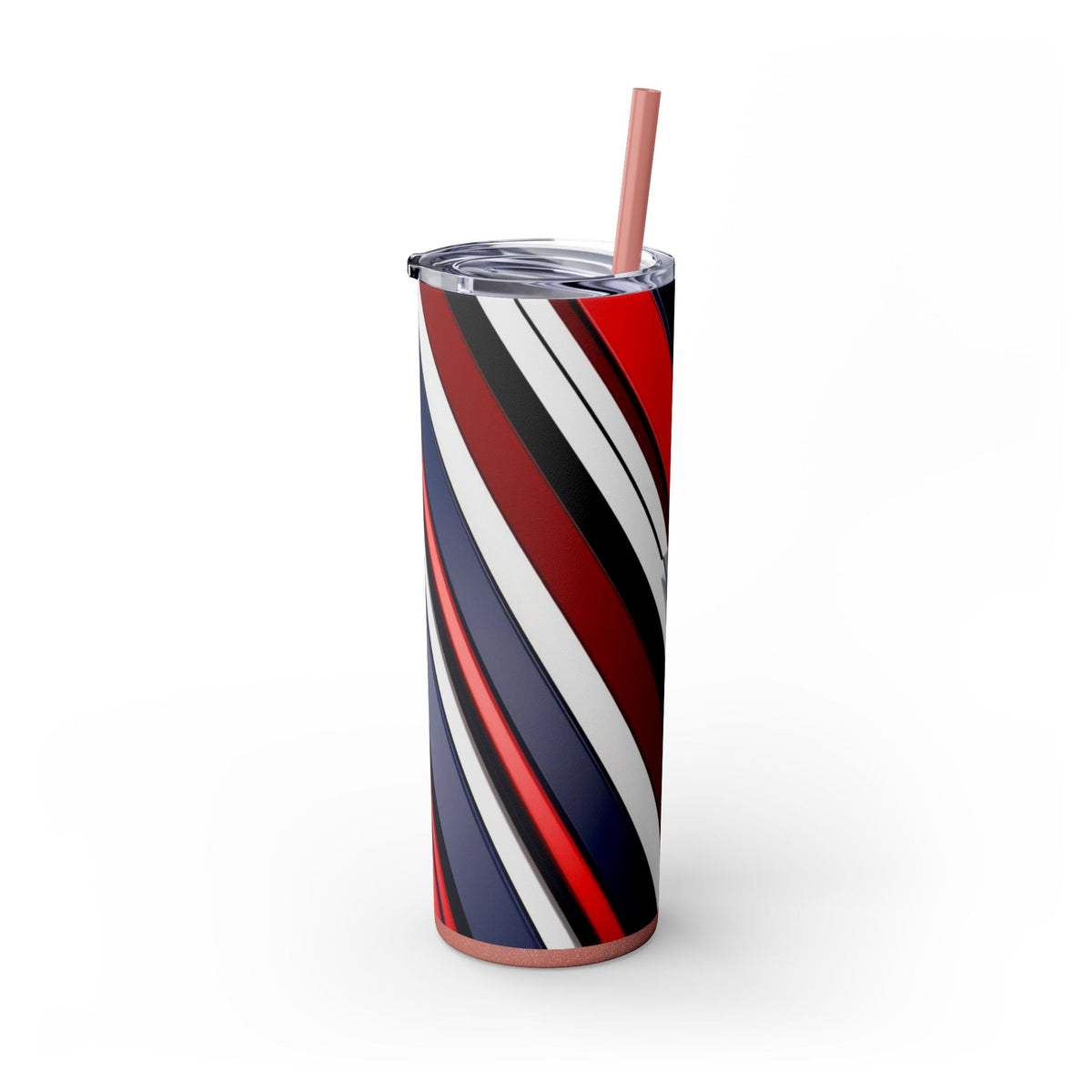Skinny Tumbler with Straw – 20 oz Stainless Steel Cup