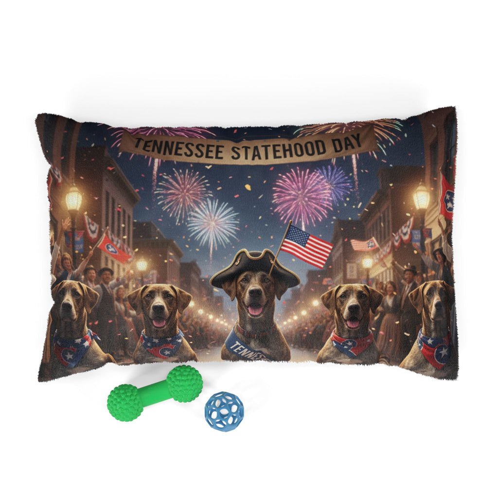 Tennessee Statehood Celebration Dog Bed
