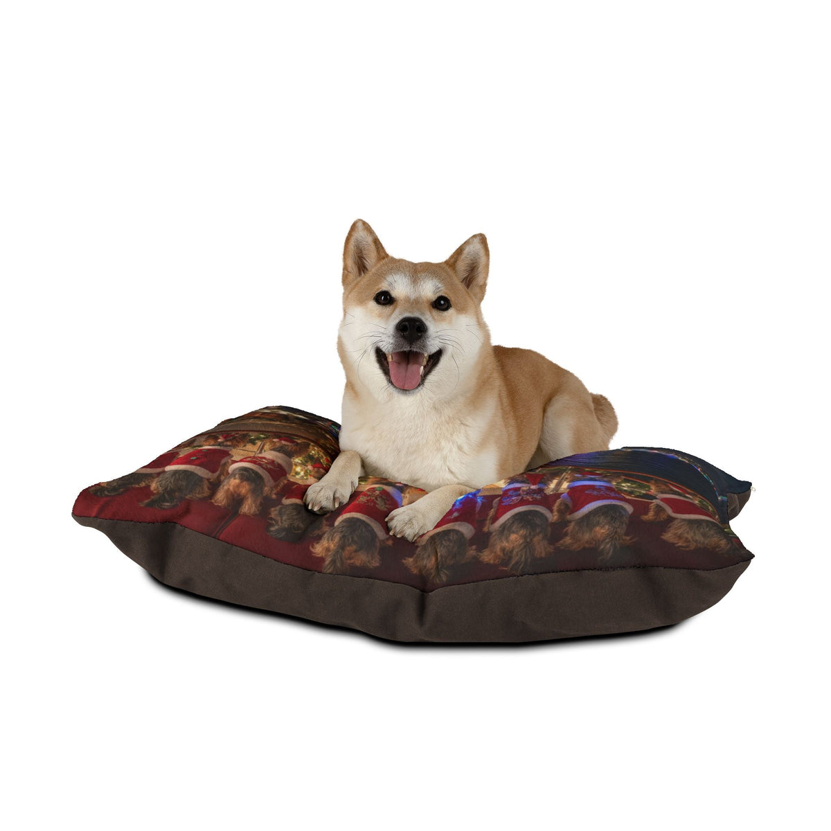 Holiday Boat Parade Pet Bed