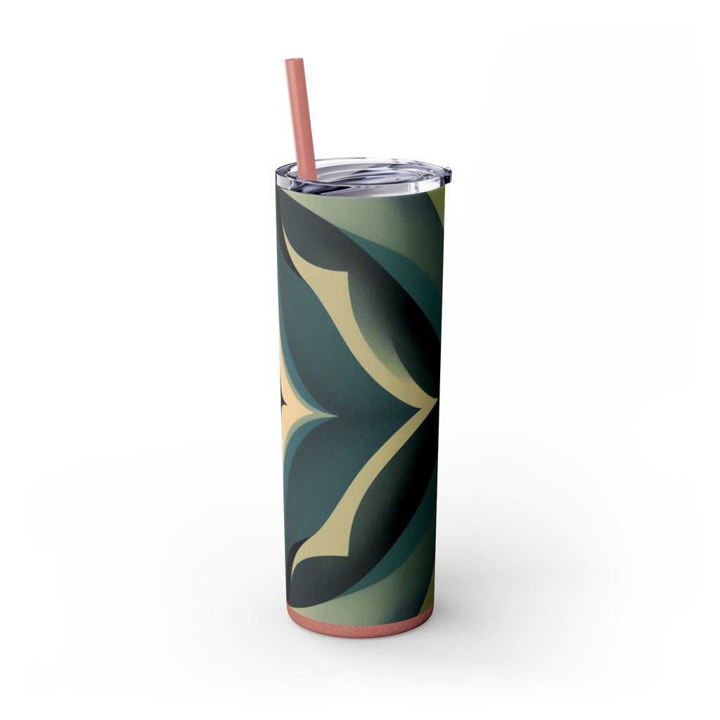 Skinny Tumbler with Straw – 20 oz Stainless Steel Cup
