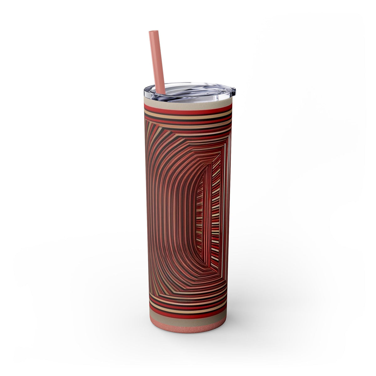 Skinny Tumbler with Straw – 20 oz Stainless Steel Cup