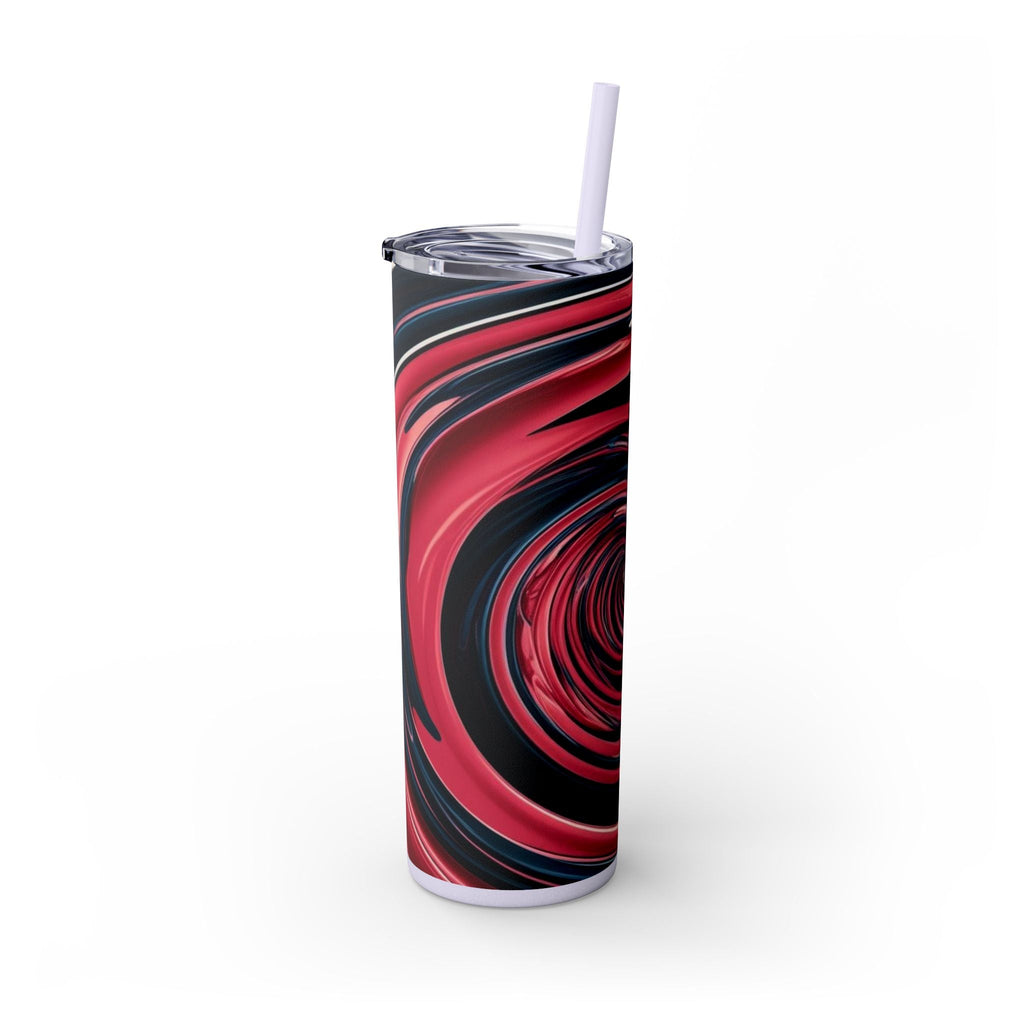 Skinny Tumbler with Straw – 20 oz Stainless Steel Cup