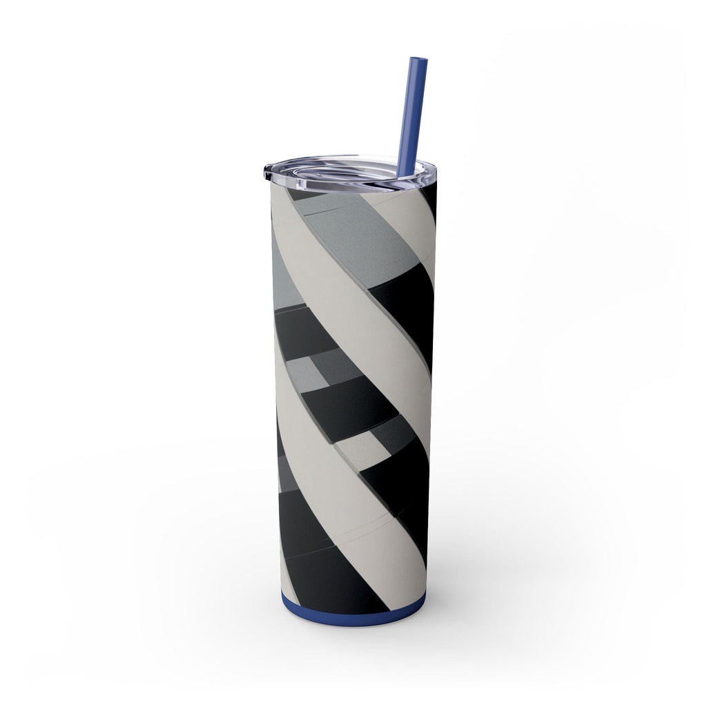 Skinny Tumbler with Straw – 20 oz Stainless Steel Cup