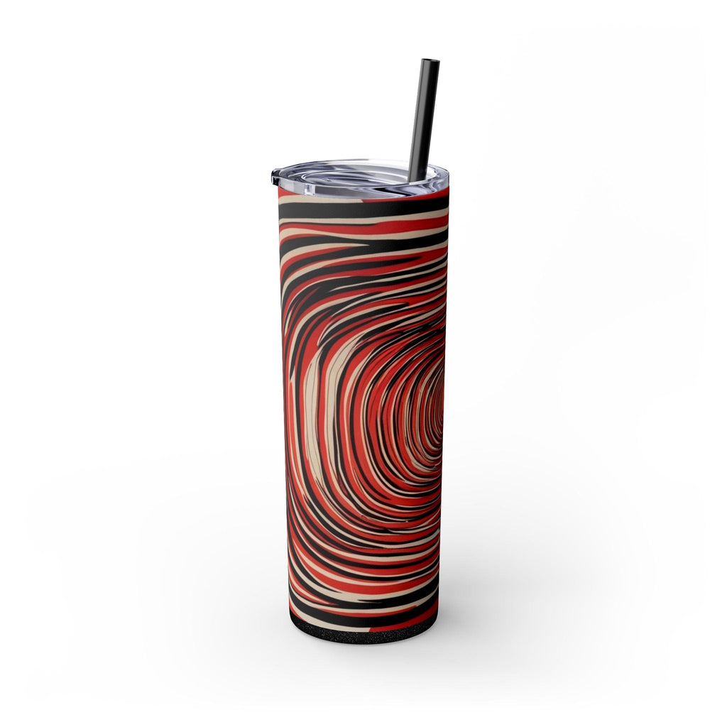 Skinny Tumbler with Straw – 20 oz Stainless Steel Cup