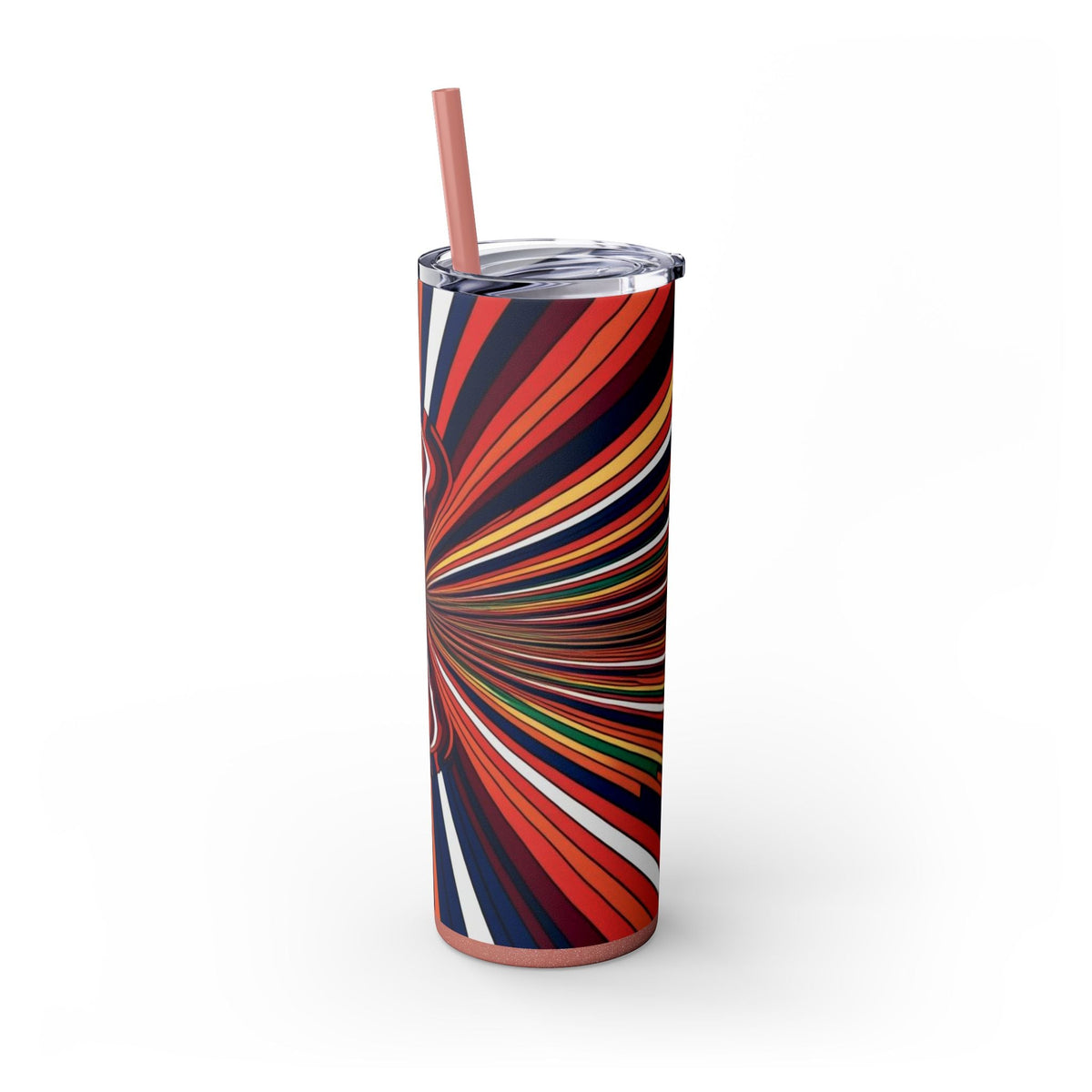 Skinny Tumbler with Straw – 20 oz Stainless Steel Cup