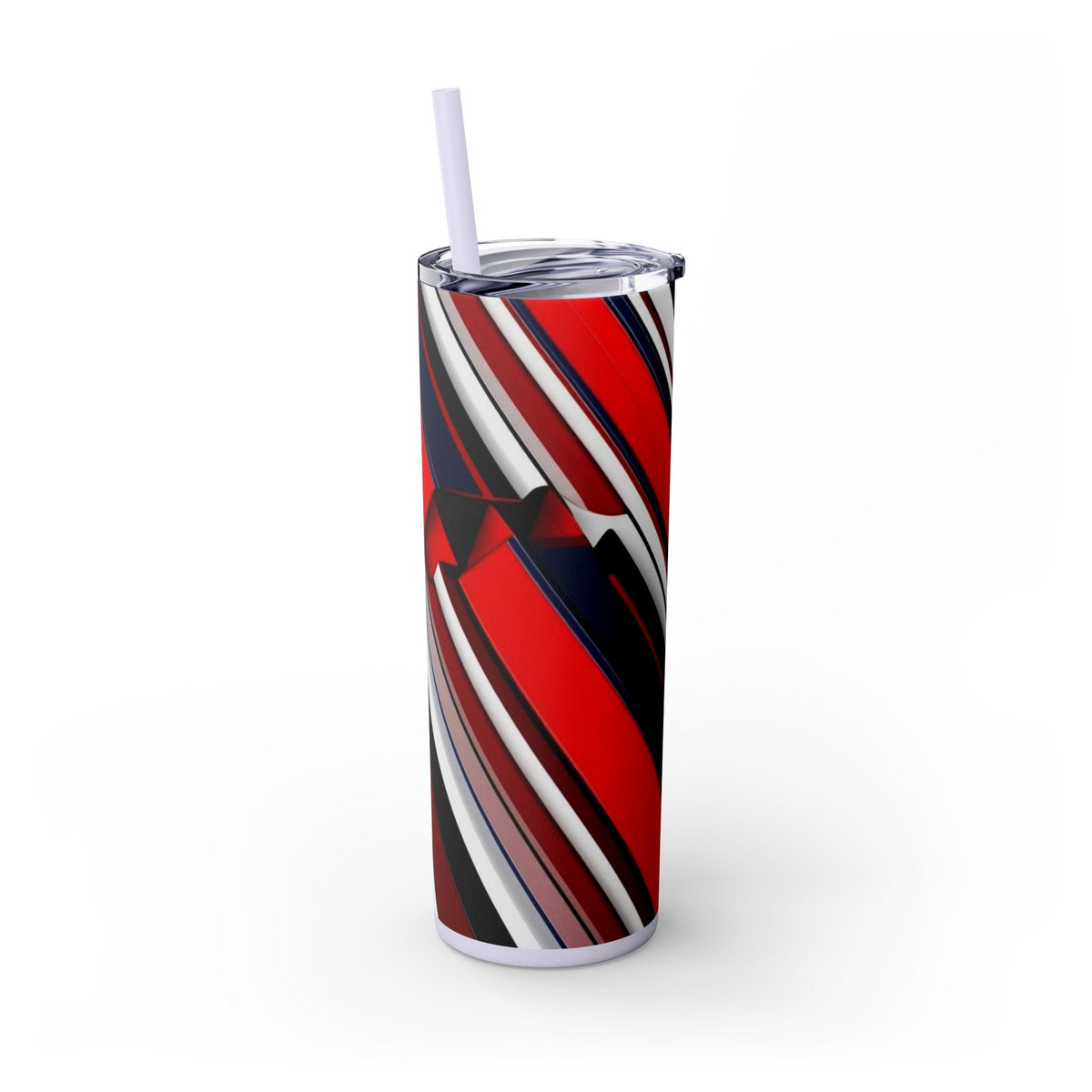 Skinny Tumbler with Straw – 20 oz Stainless Steel Cup