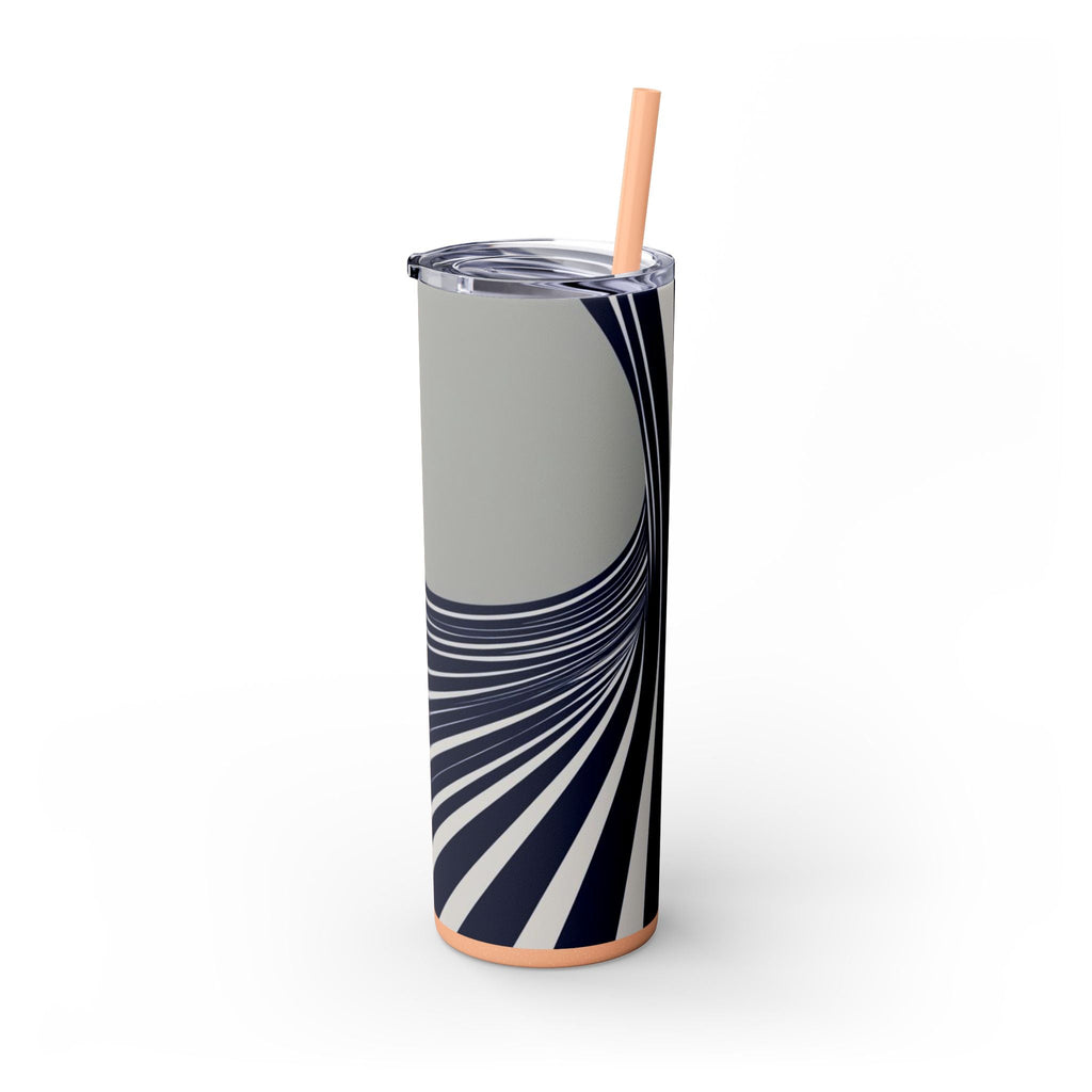 Skinny Tumbler with Straw – 20 oz Stainless Steel Cup