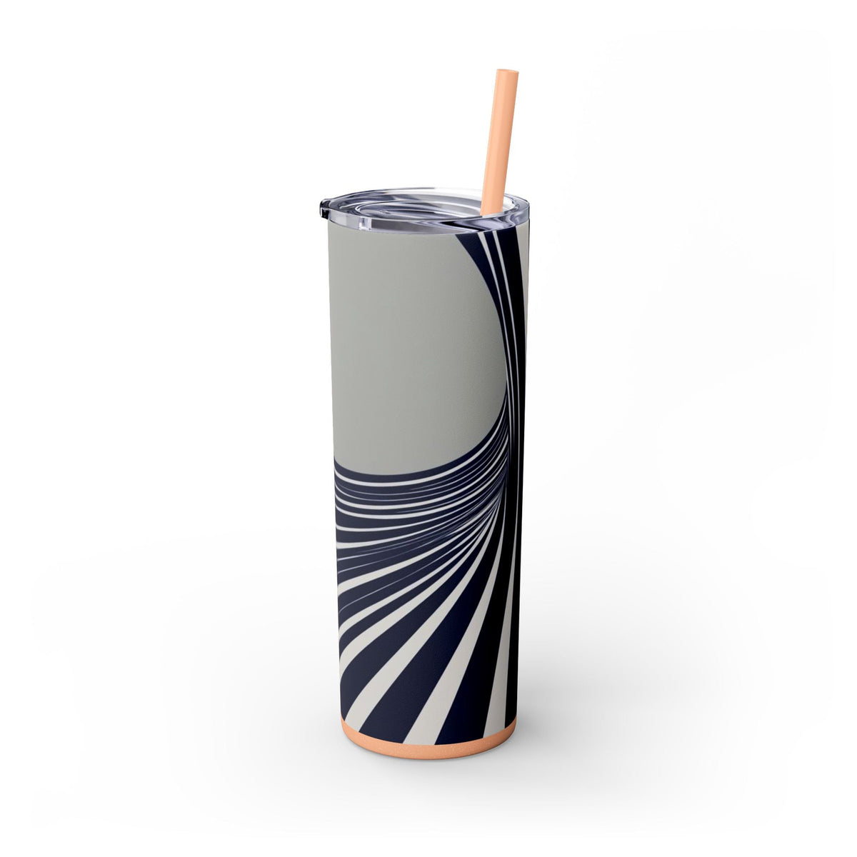 Skinny Tumbler with Straw – 20 oz Stainless Steel Cup