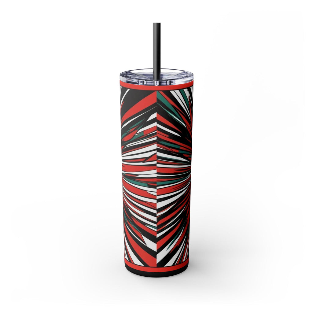 Skinny Tumbler with Straw – 20 oz Stainless Steel Cup